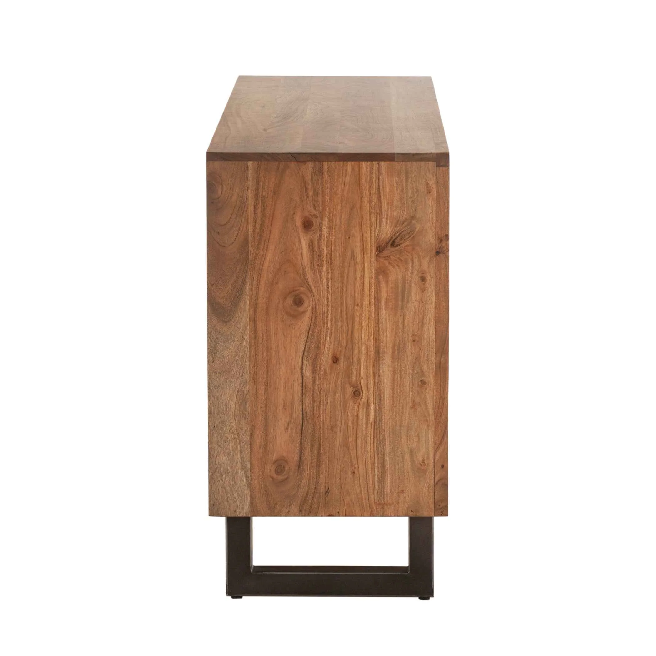 Aspen 58" Six Drawer Dresser in Smoked Acacia - Image 9