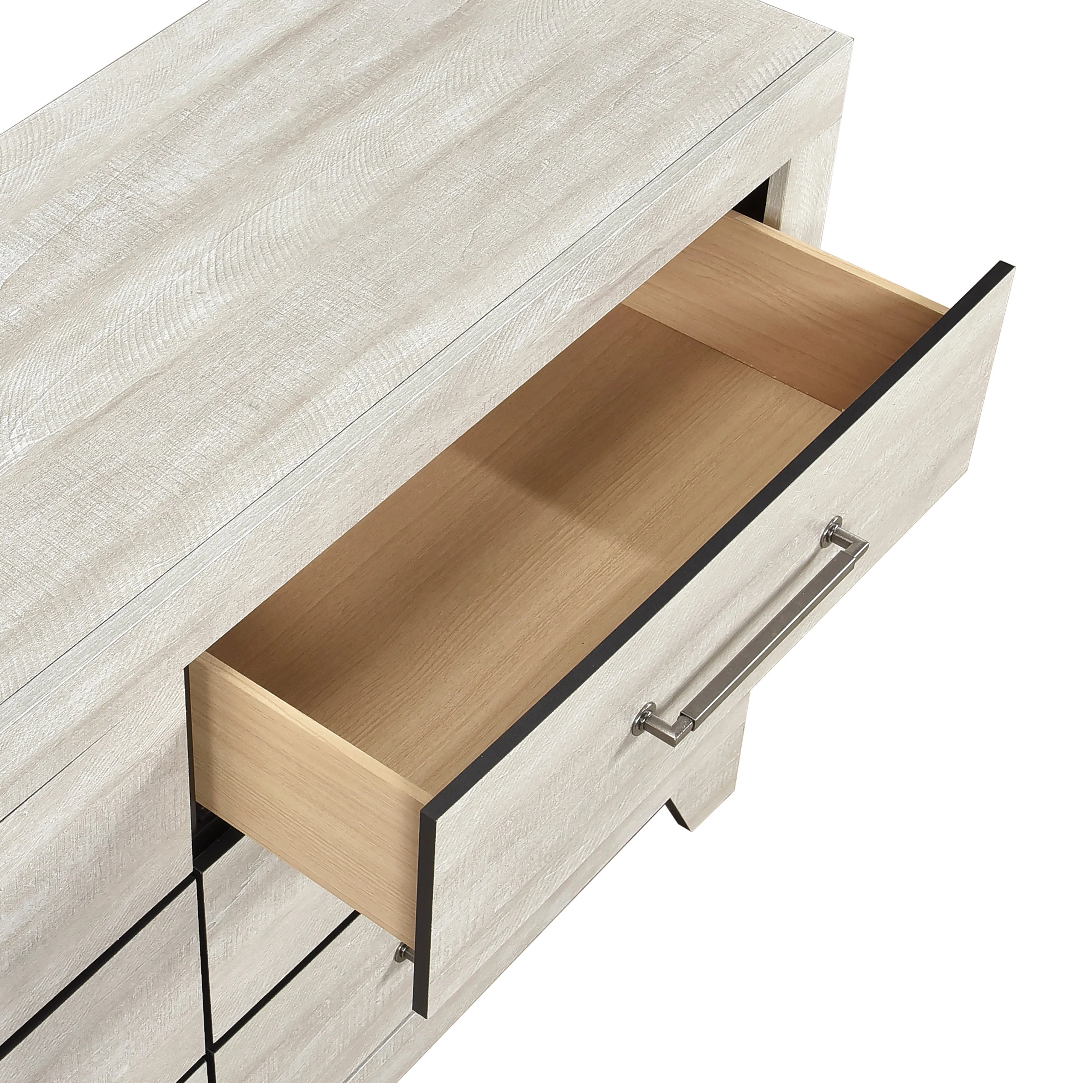Aspen Gray Oak Bedroom Set - Image 16