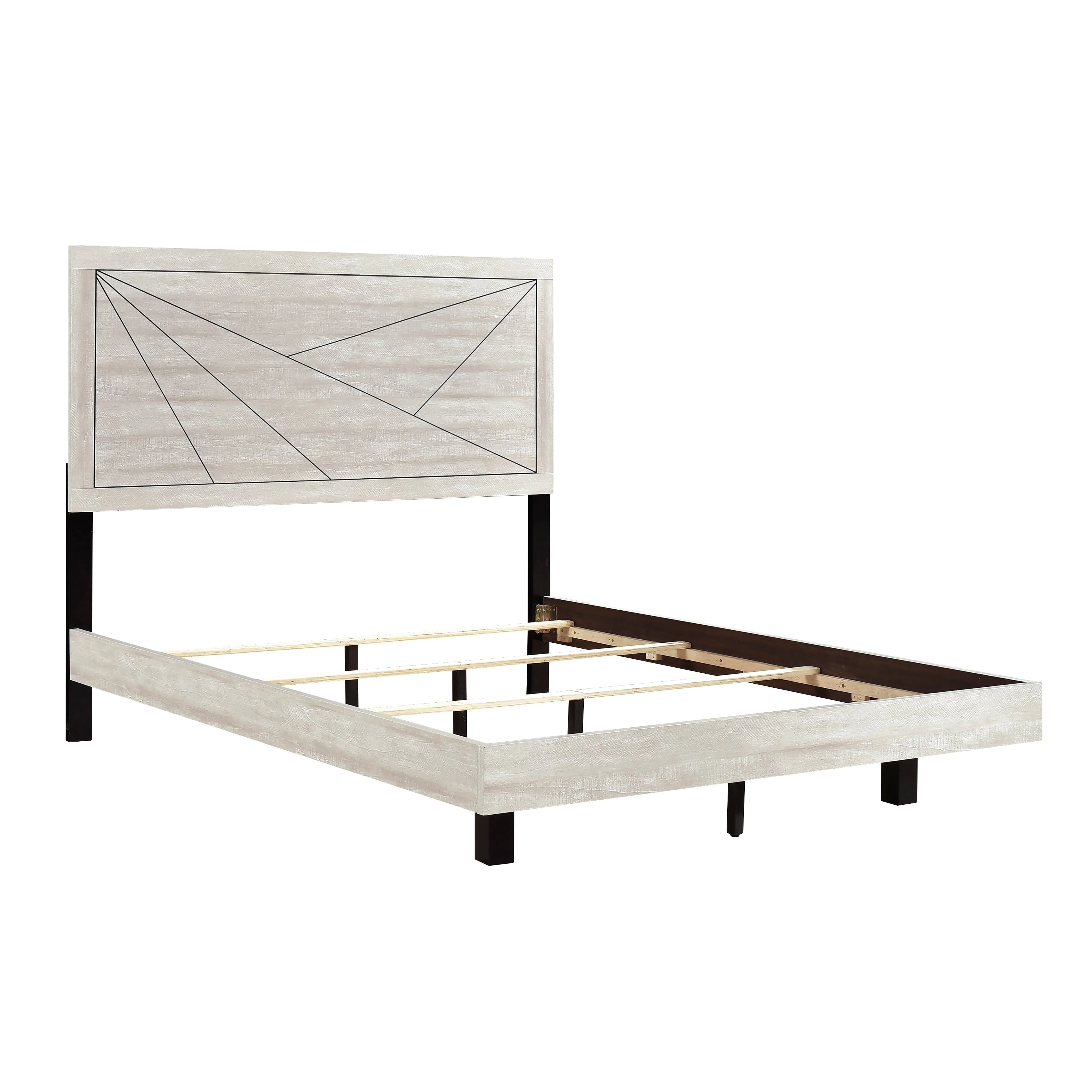 Aspen Gray Oak Eastern King Bed - Image 4