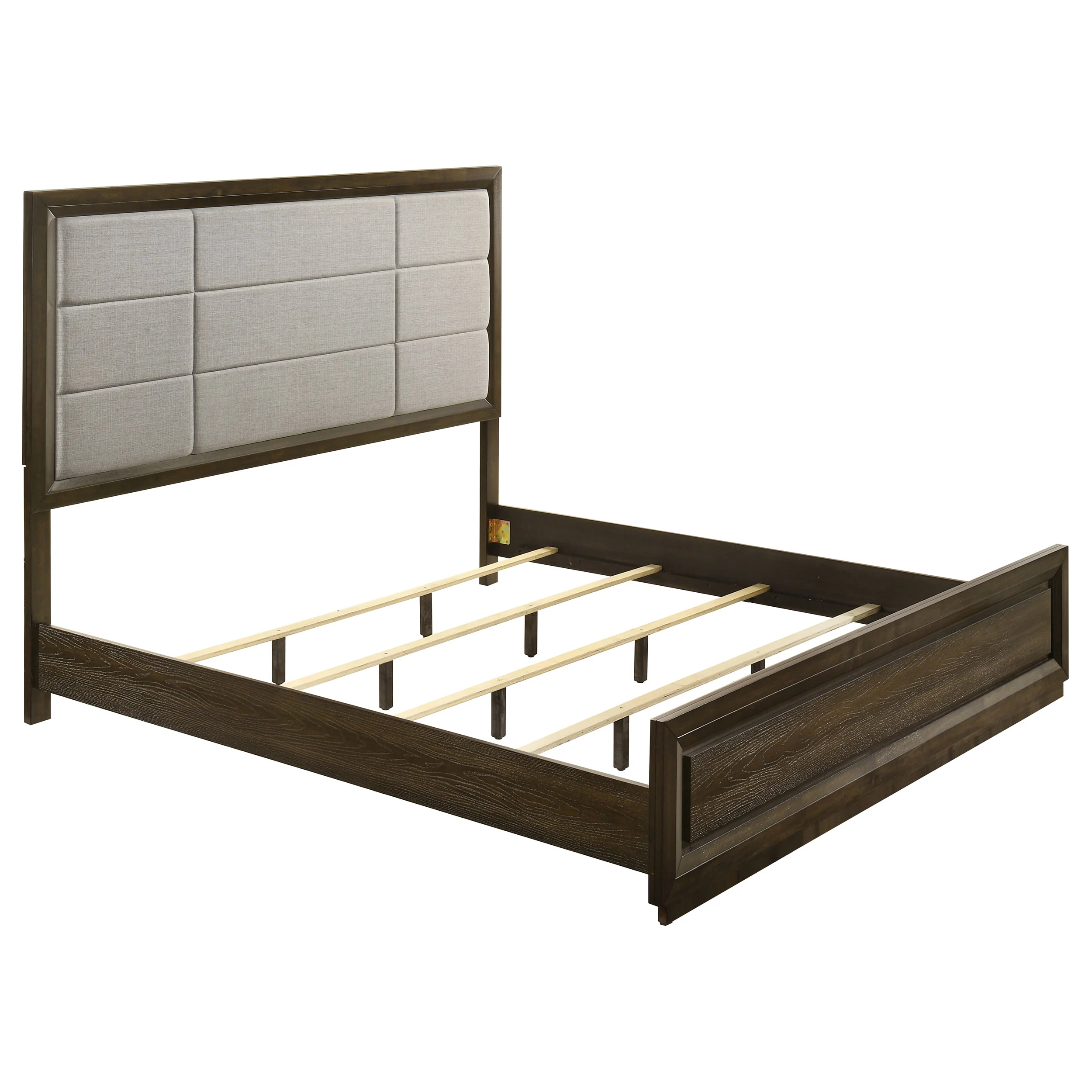 Atlas Dark Oak 4-piece Eastern King Bedroom Set - Image 3
