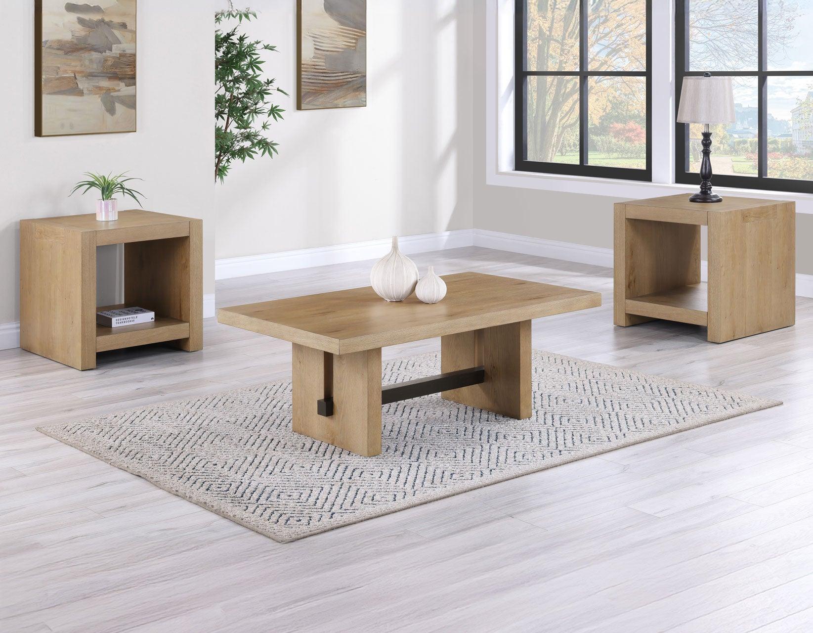 Aubrey End Table, Driftwood - Image 4
