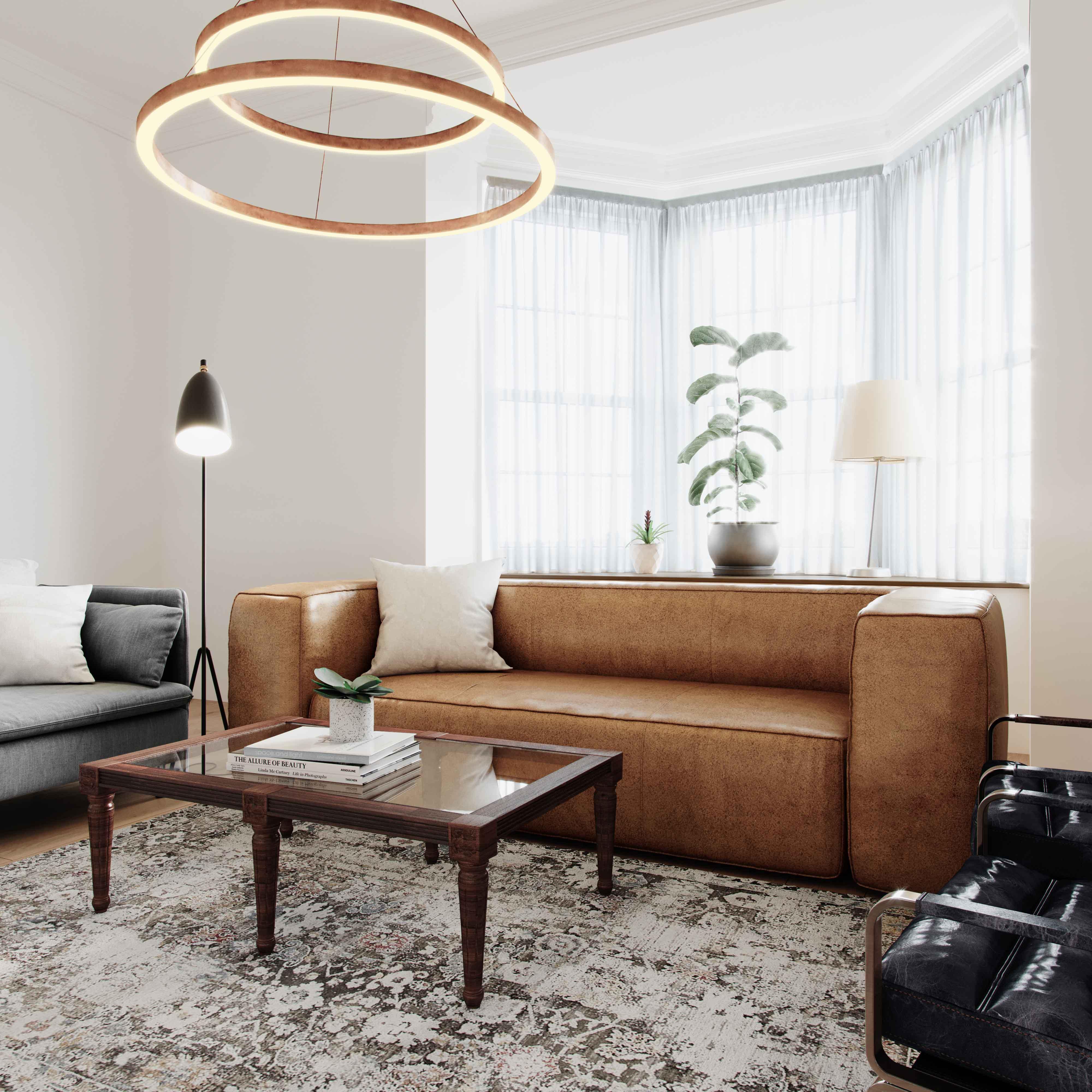 Aurora Brown Sofa - Image 8