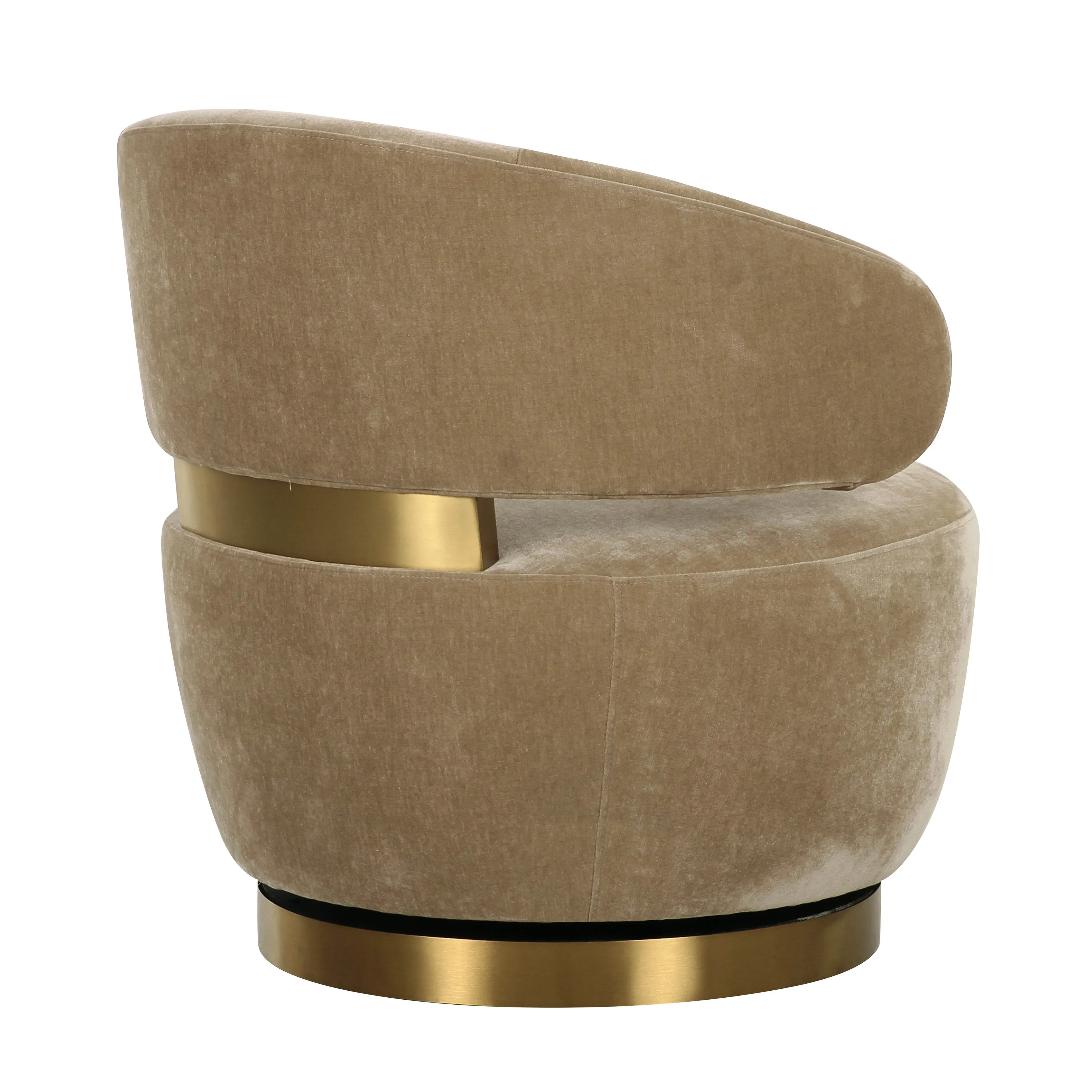 Austin Upcycled Swivel Chair - Image 4