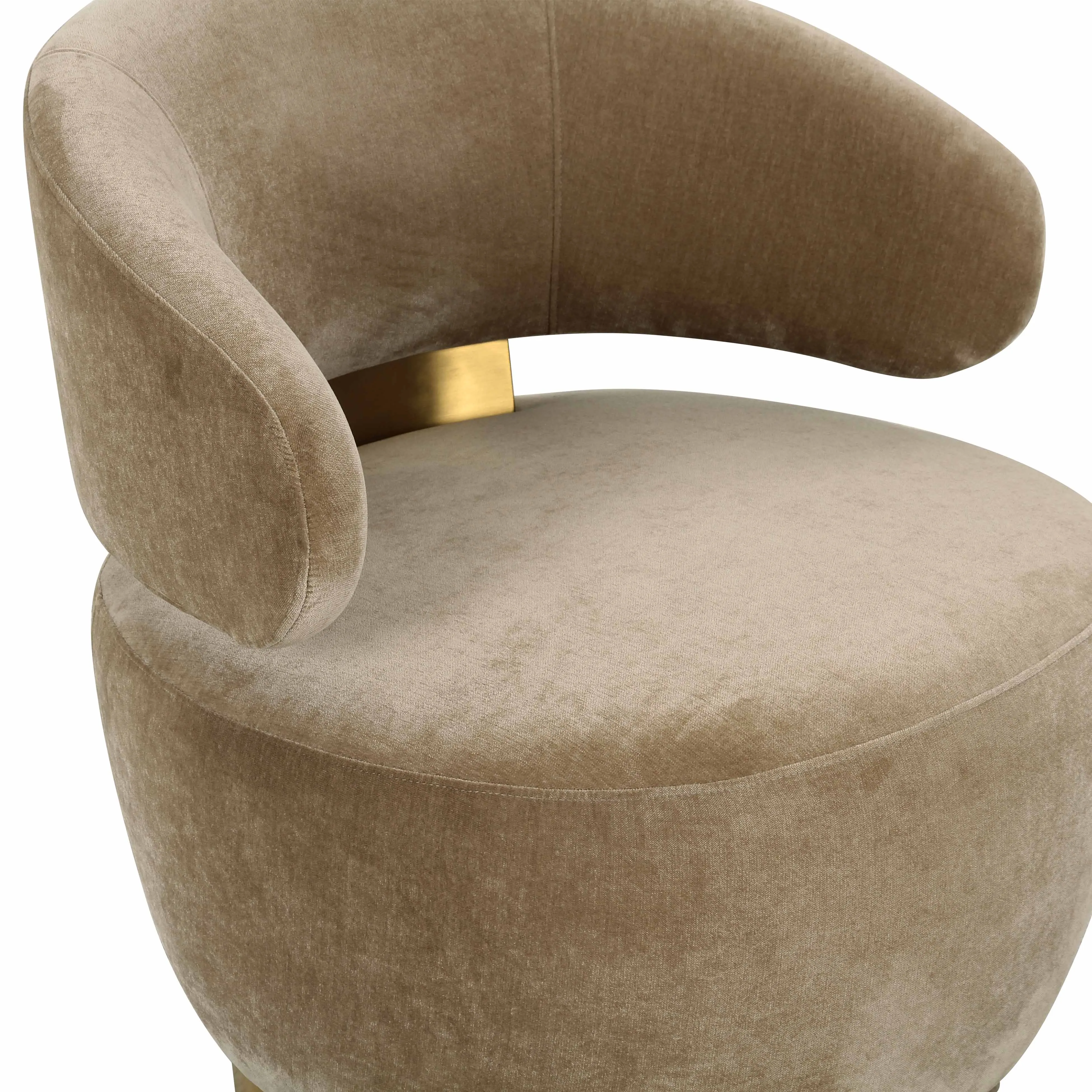 Austin Upcycled Swivel Chair - Image 5