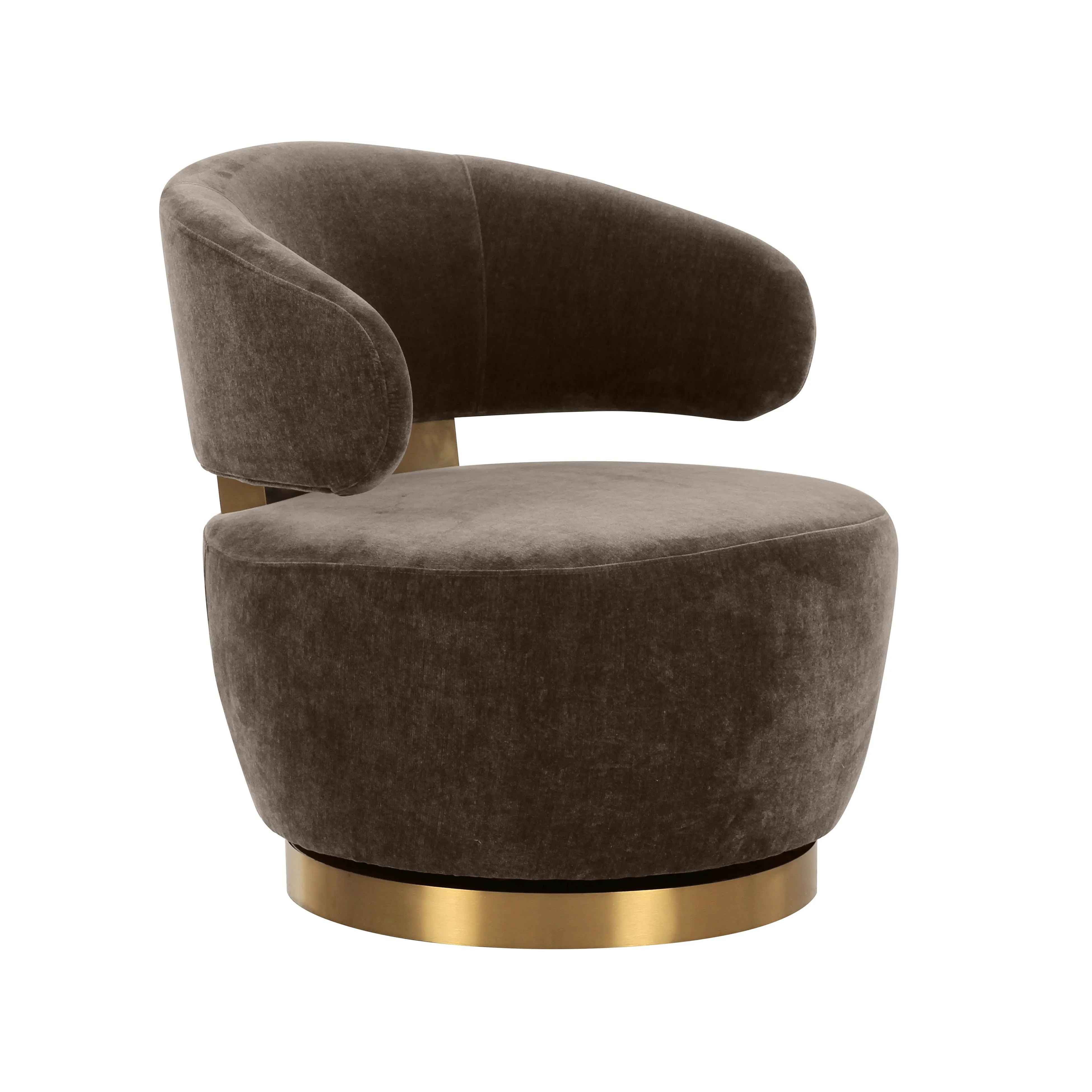 Austin Upcycled Swivel Chair - Image 7
