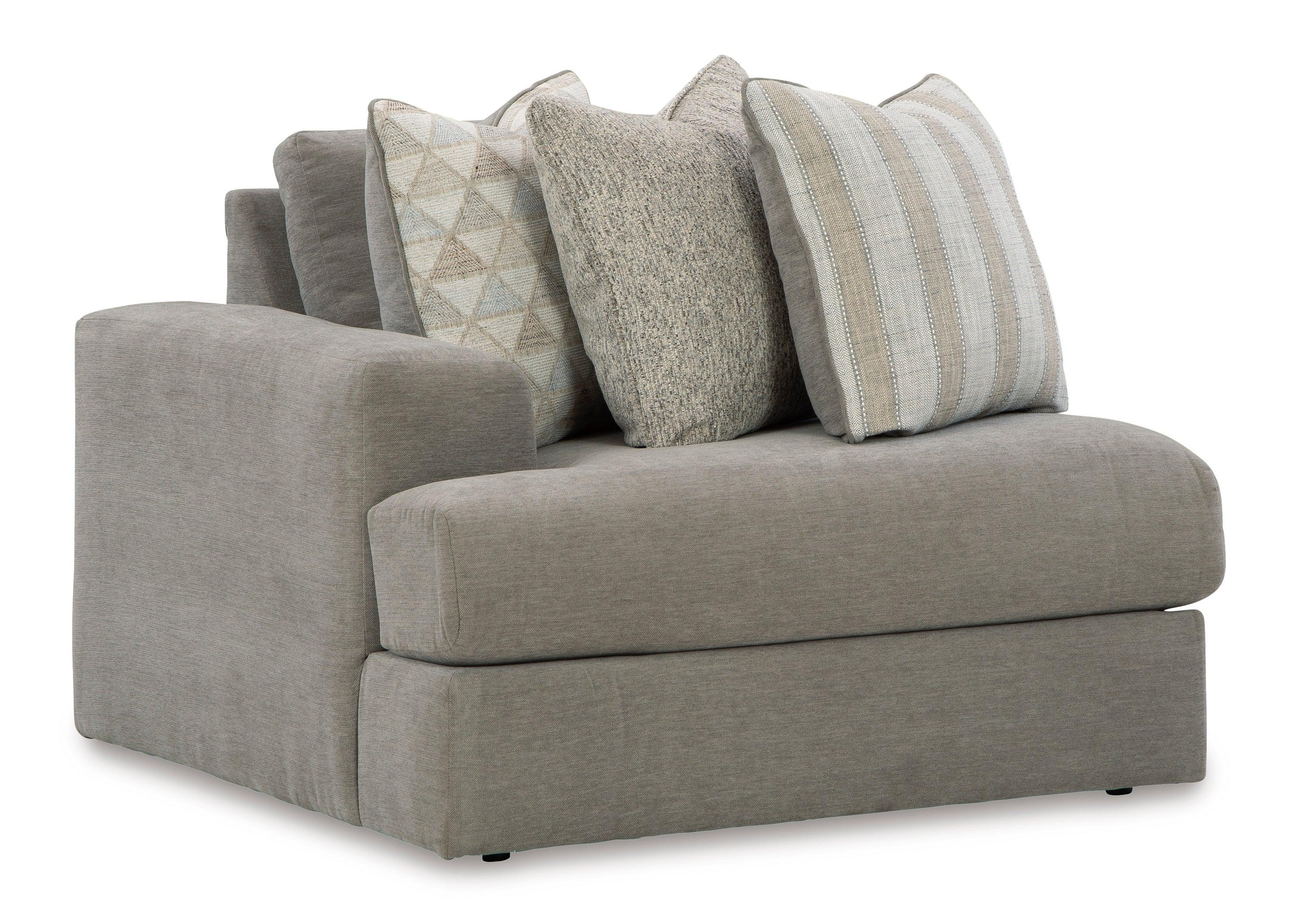 Avaliyah Ash 3-Piece Right Arm Facing (RAF) Chaise Sectional - Image 6