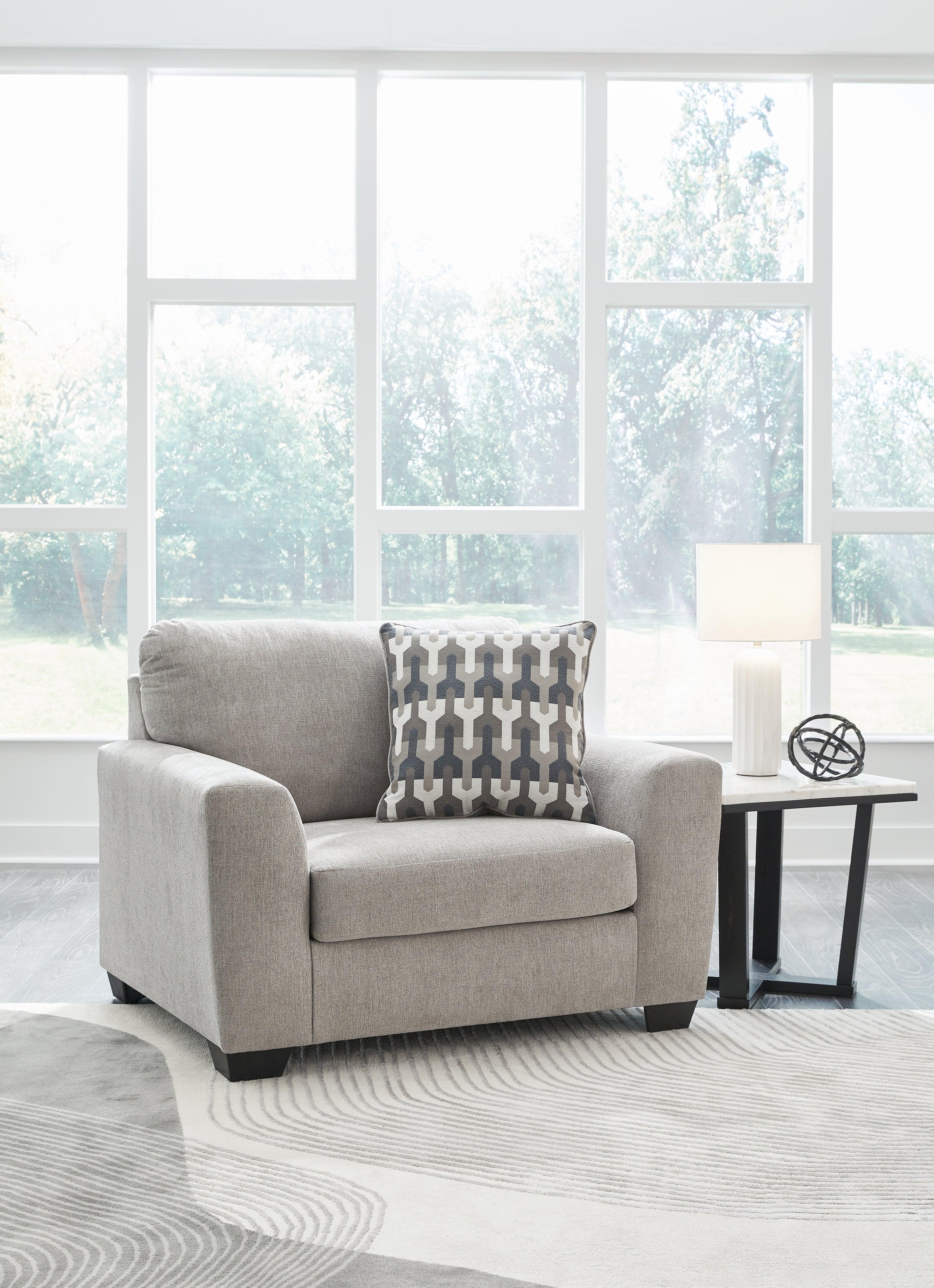 Avenal Park Flannel Oversized Chair - Image 2