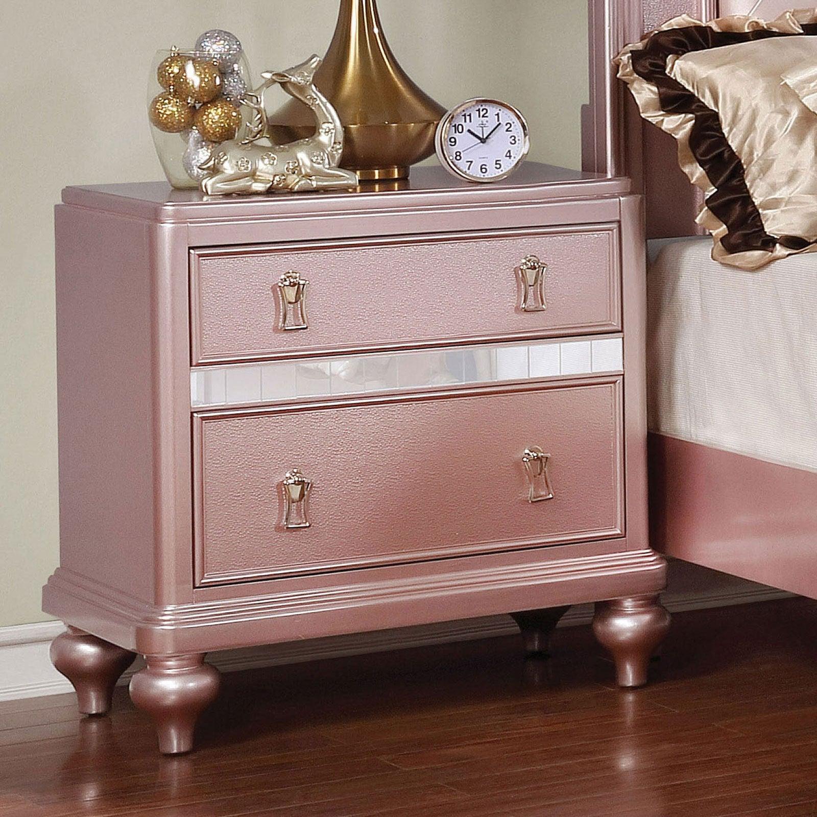 Avior Rose Gold Night Stand