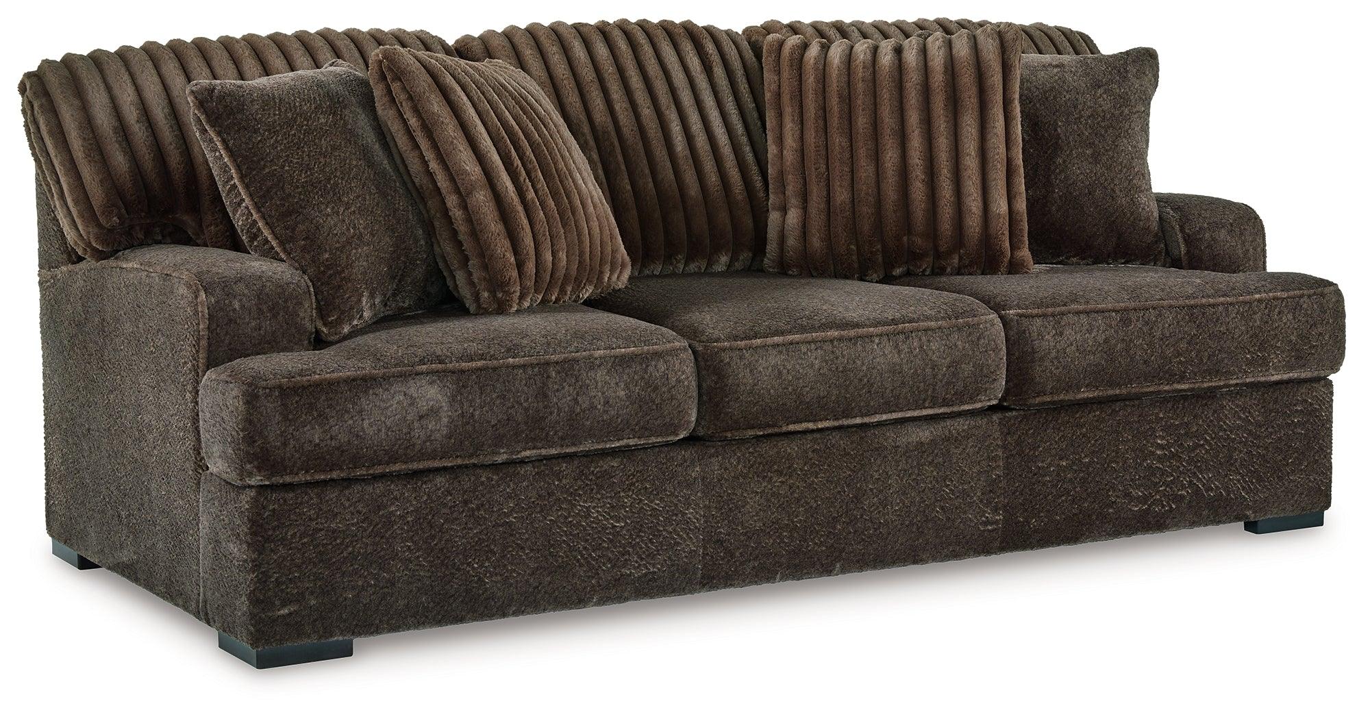 Aylesworth Chocolate Sofa - Image 2