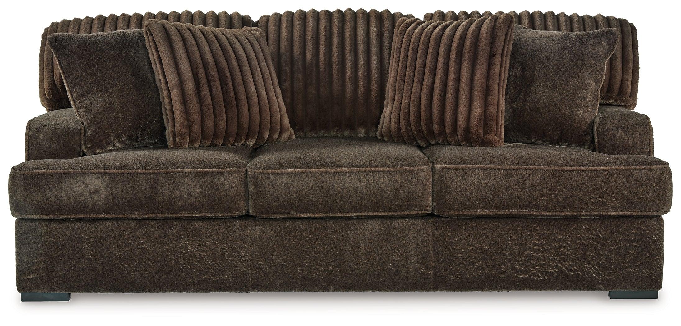 Aylesworth Chocolate Sofa - Image 3
