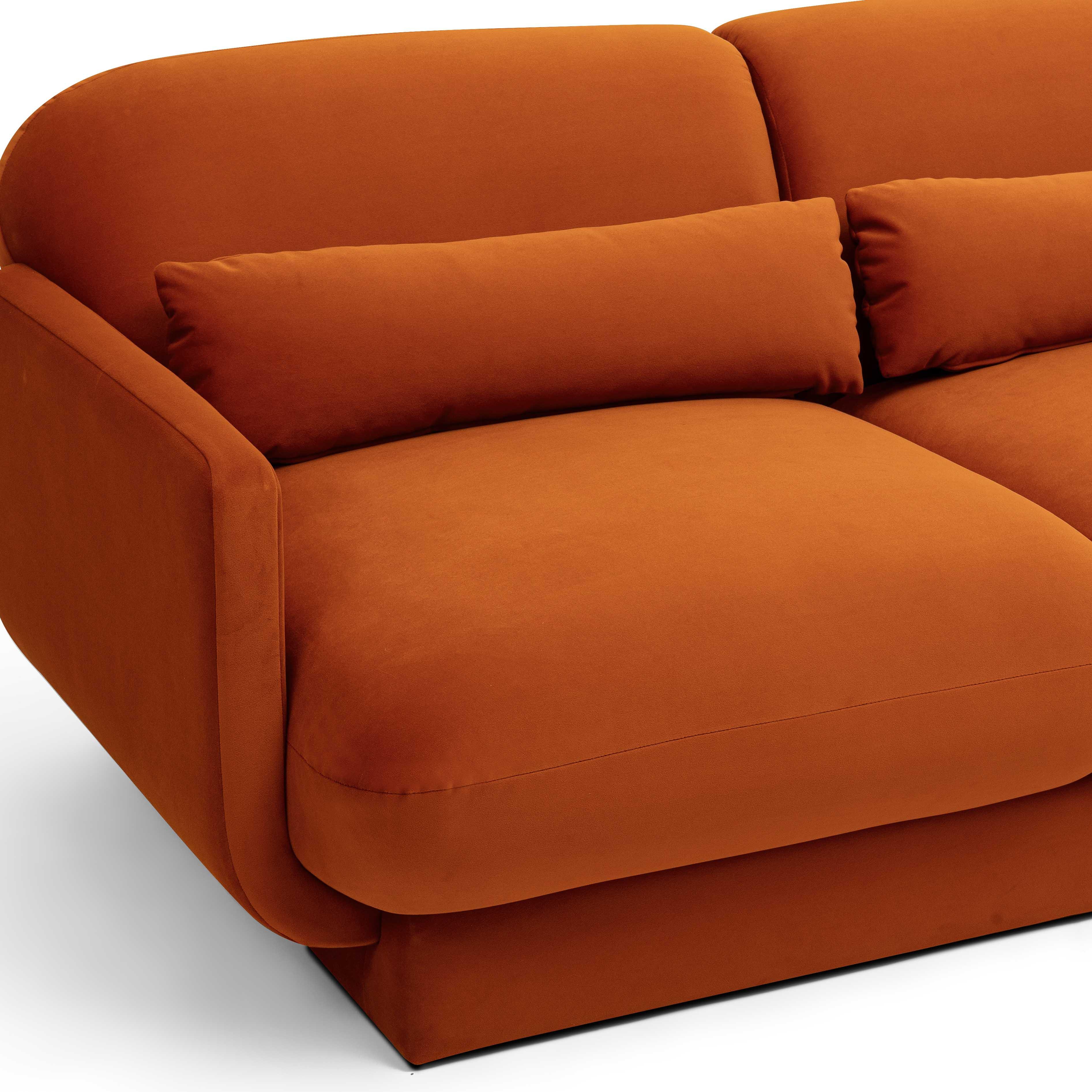 Azalea 90.5" Performance Velvet Sofa - Image 5