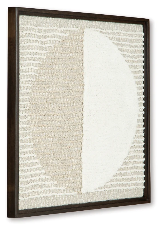 Bachard Tan/White Wall Decor - Image 3