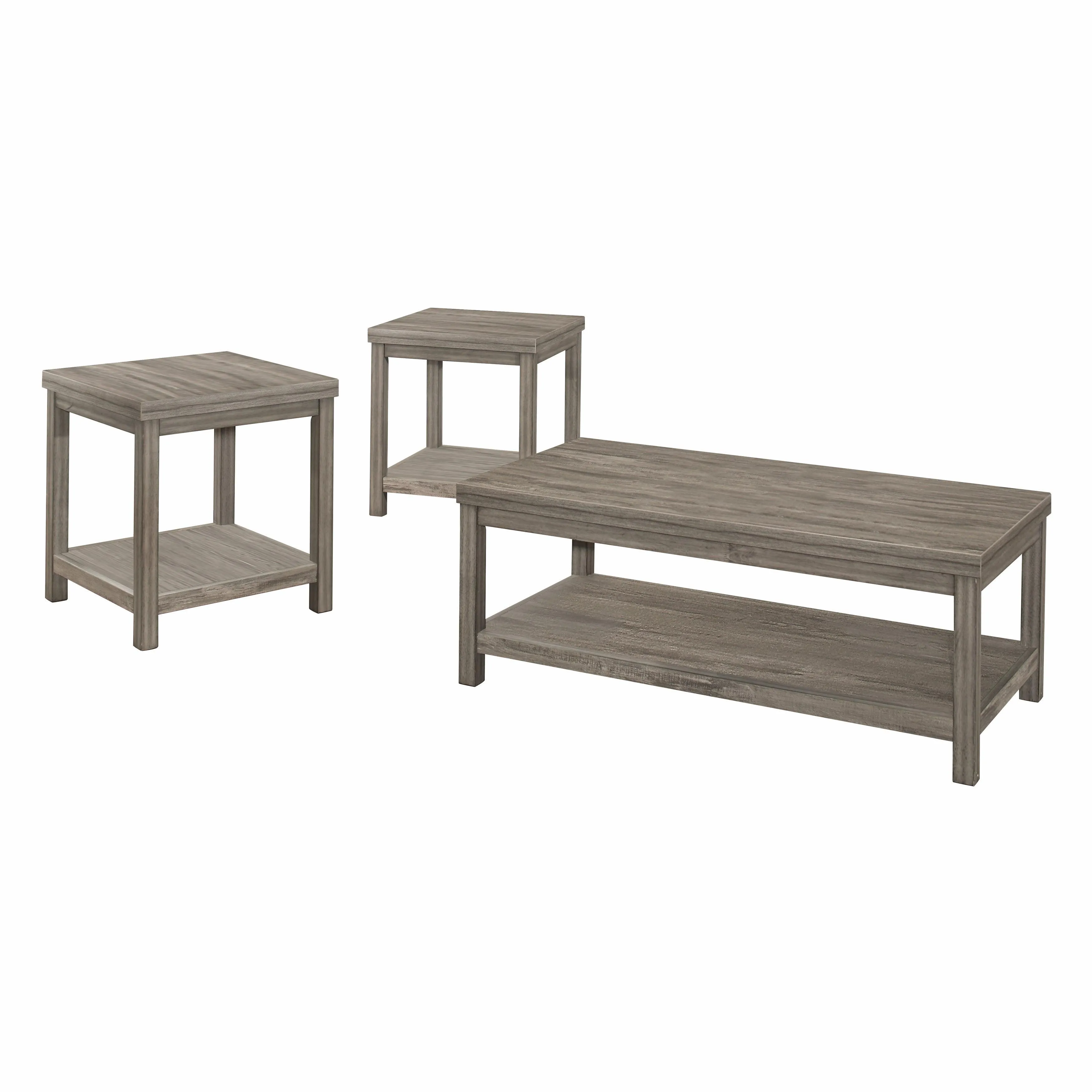 Bainbridge Weathered Gray 3-Piece Pack Occasional Set - Image 2