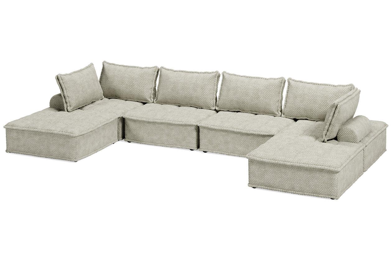 Bales Taupe 6-Piece Modular Sectional - Image 2