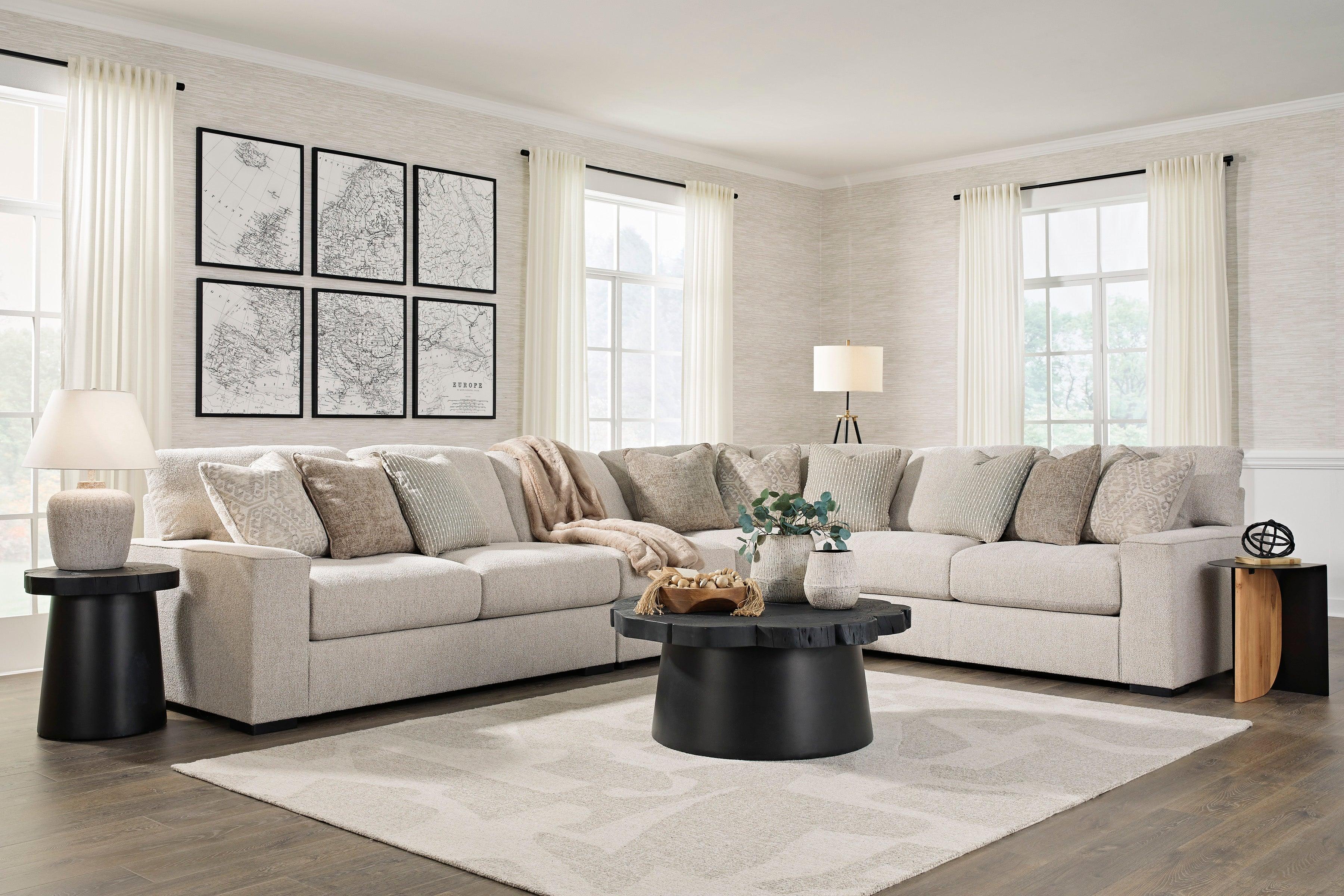Ballyton Sand 4-Piece Sectional - Image 3