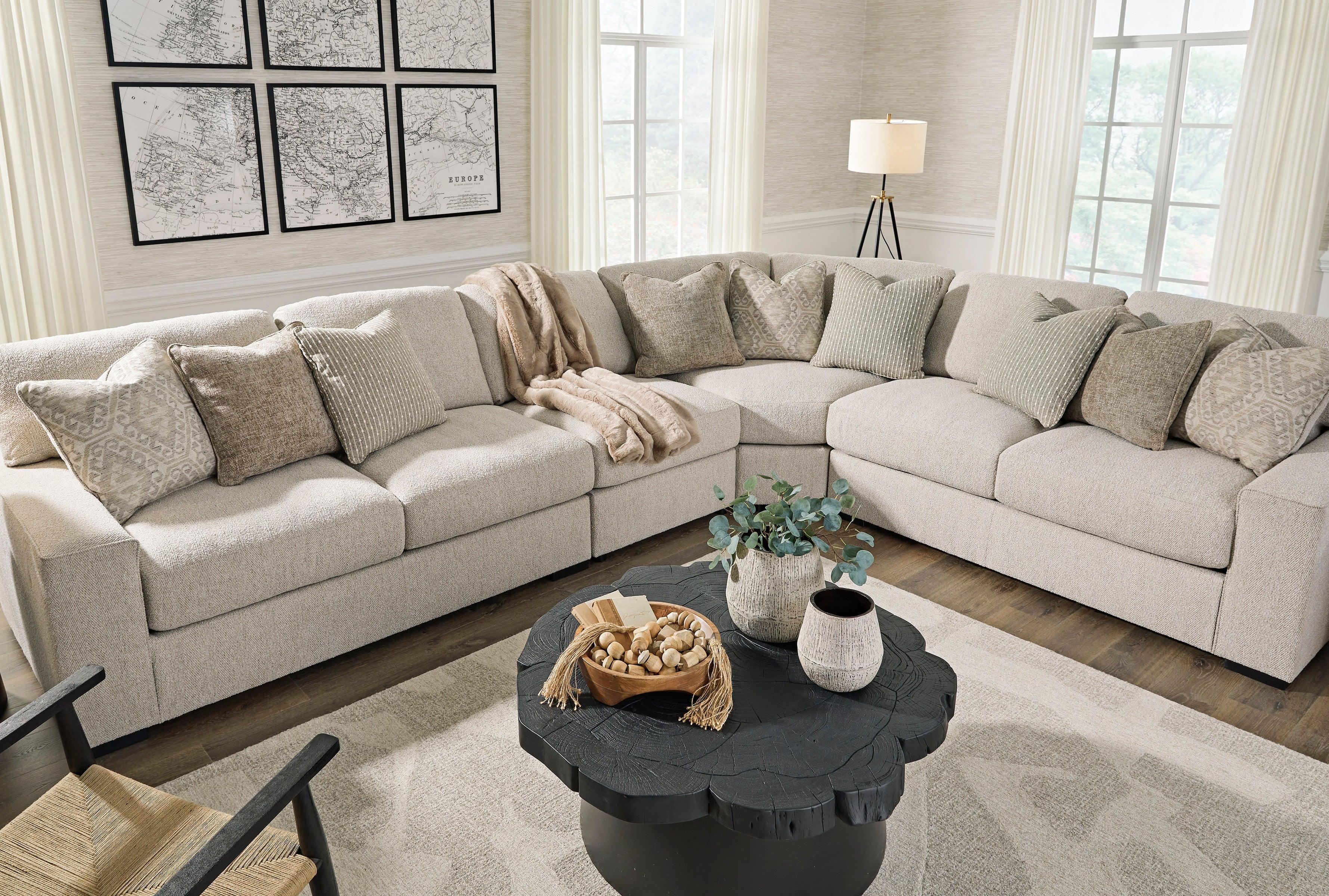 Ballyton Sand 4-Piece Sectional - Image 4