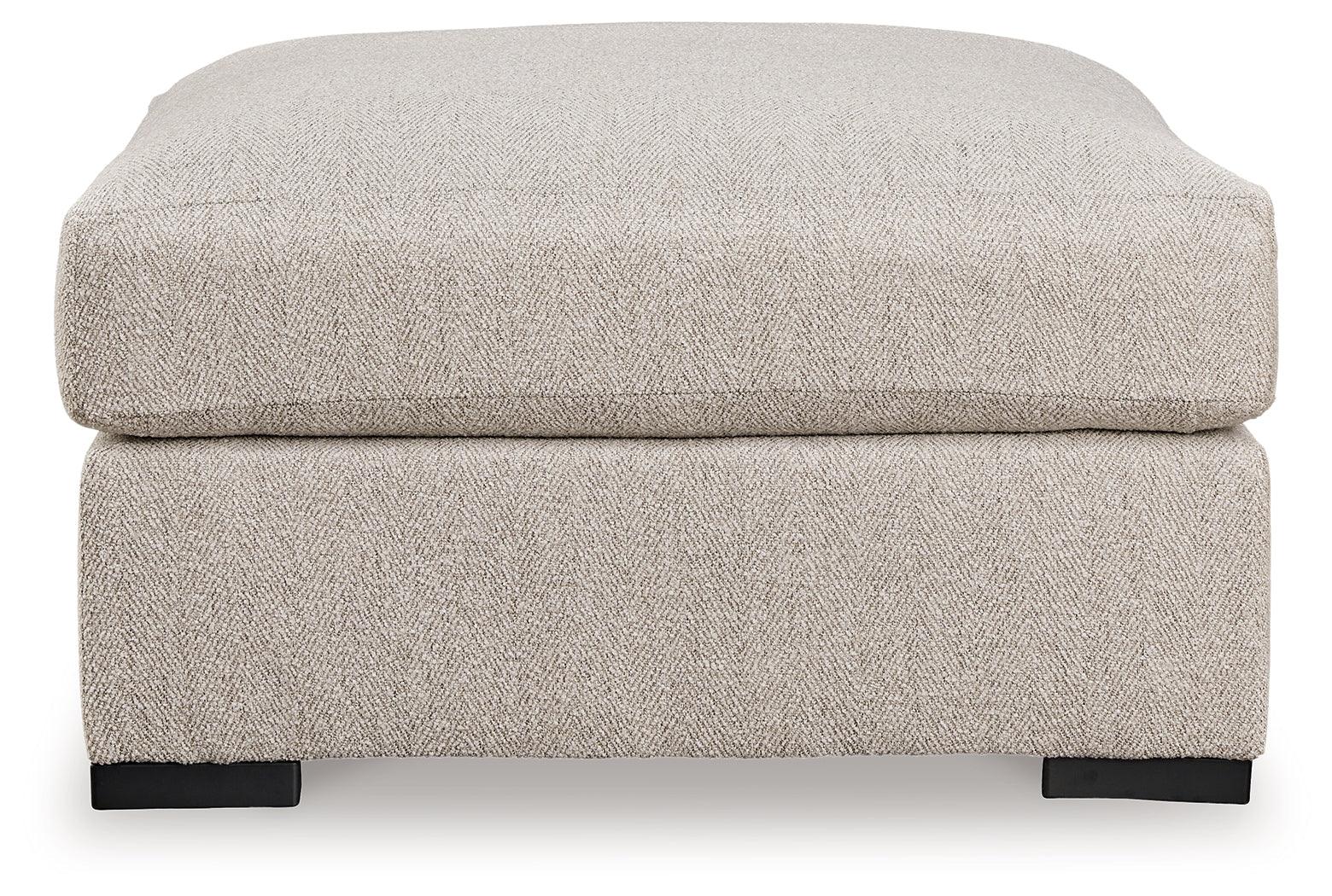 Ballyton Sand Oversized Accent Ottoman - Image 3