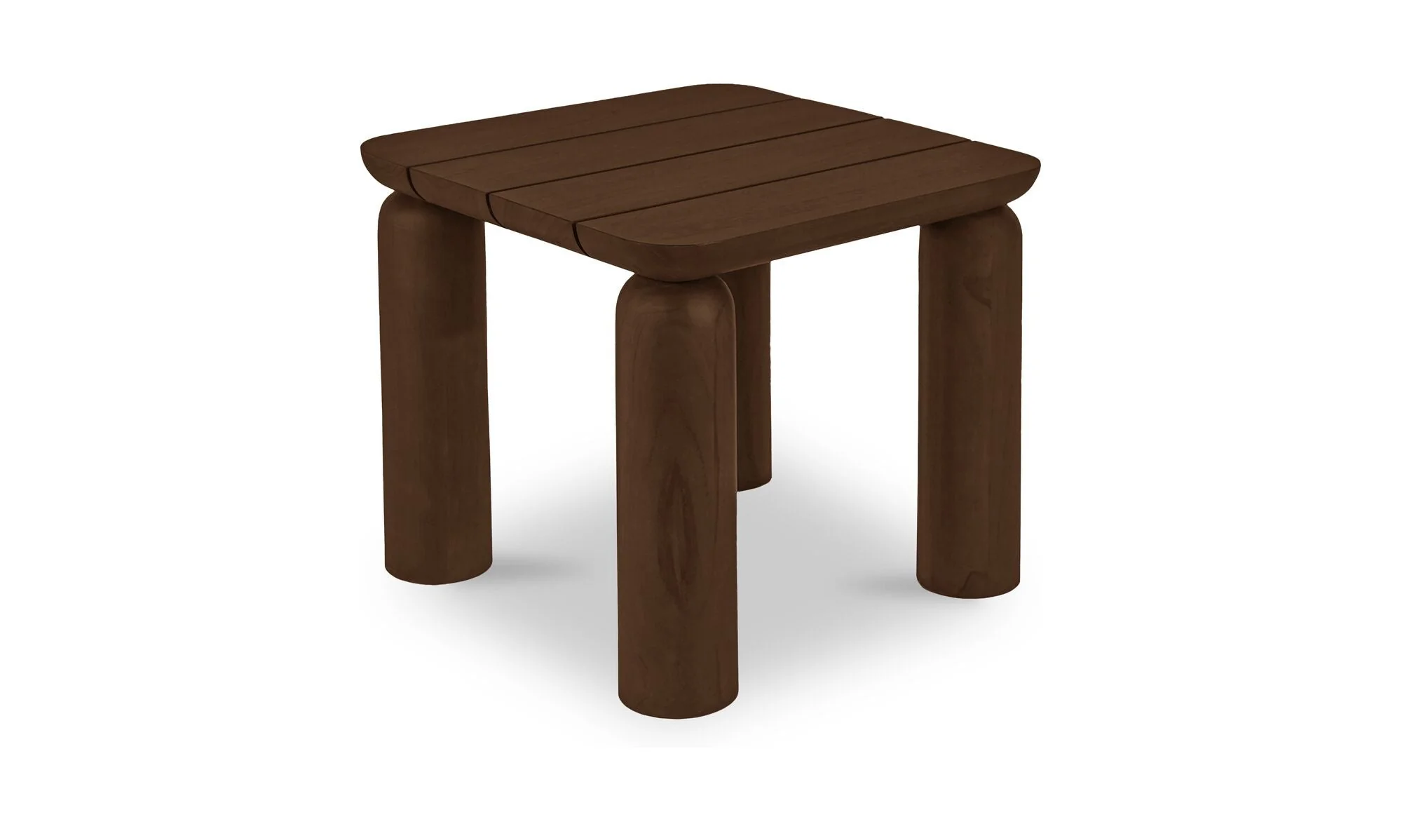 Barclay Outdoor Side Table Brown - Image 2