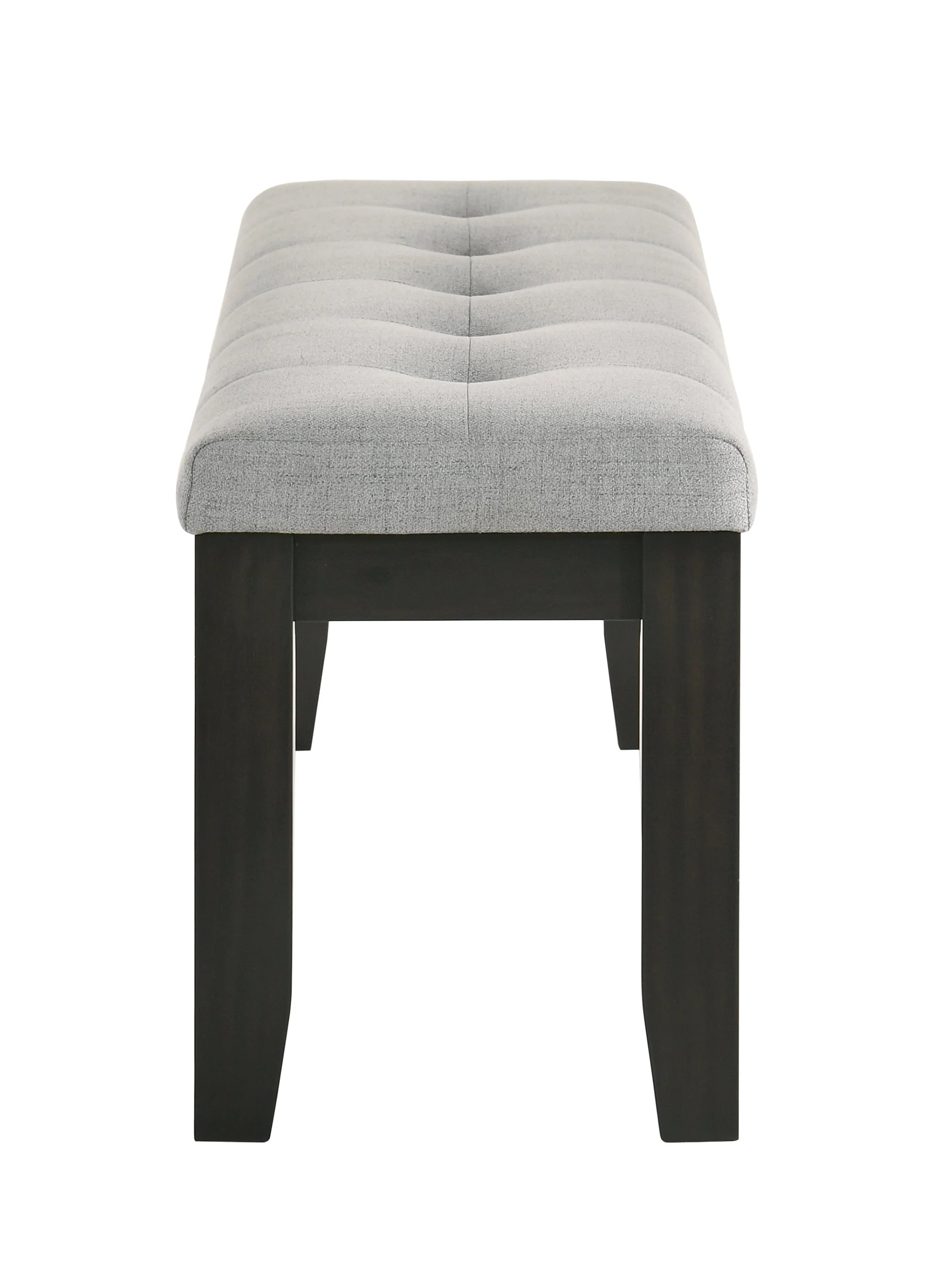 Bardstown Black and Light Gray Dining Bench - Image 2