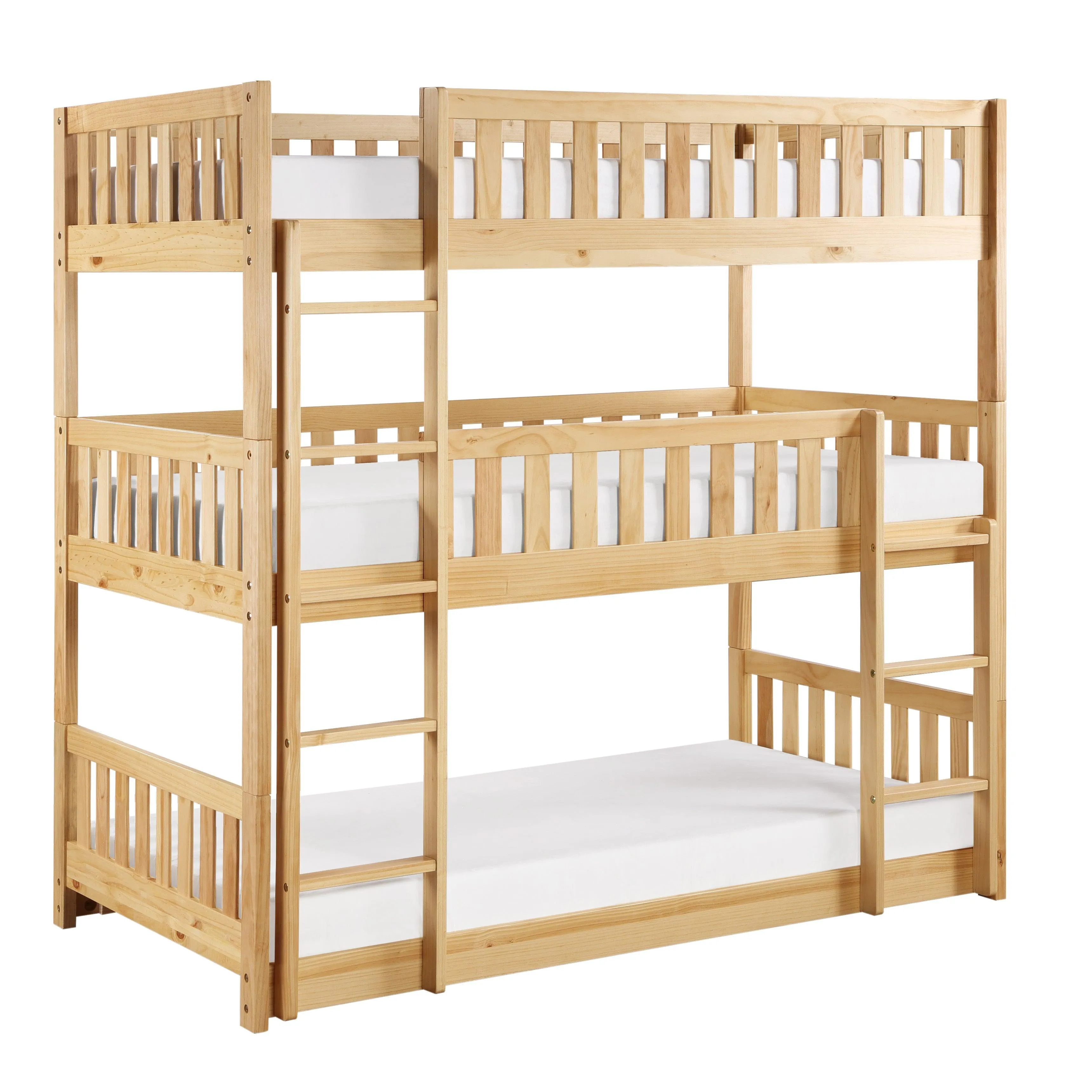 Bartly Pine Triple Bunk Bed - Image 3