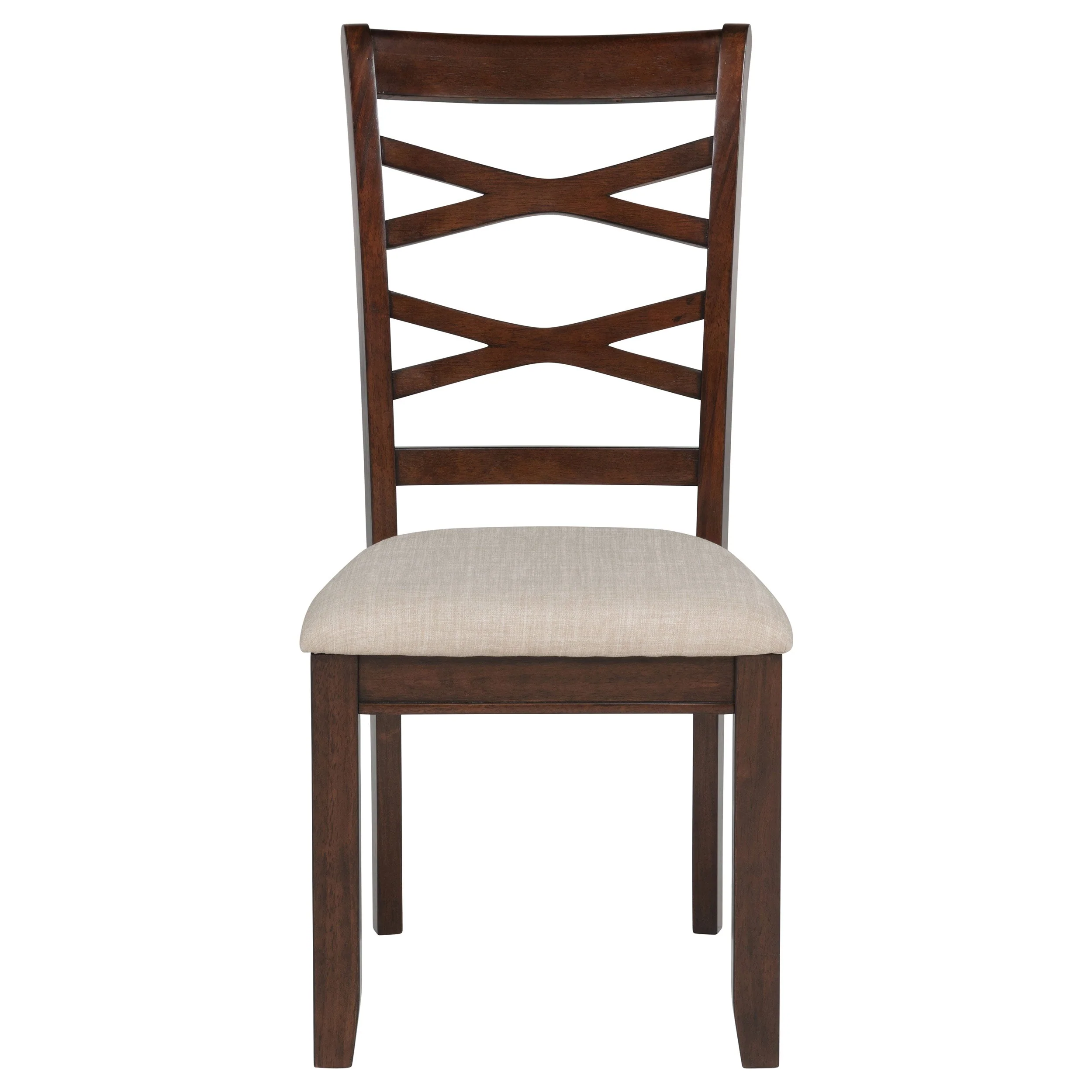 Barton Dark Brown 5-piece Round Wood Dining Table Set - Image 10