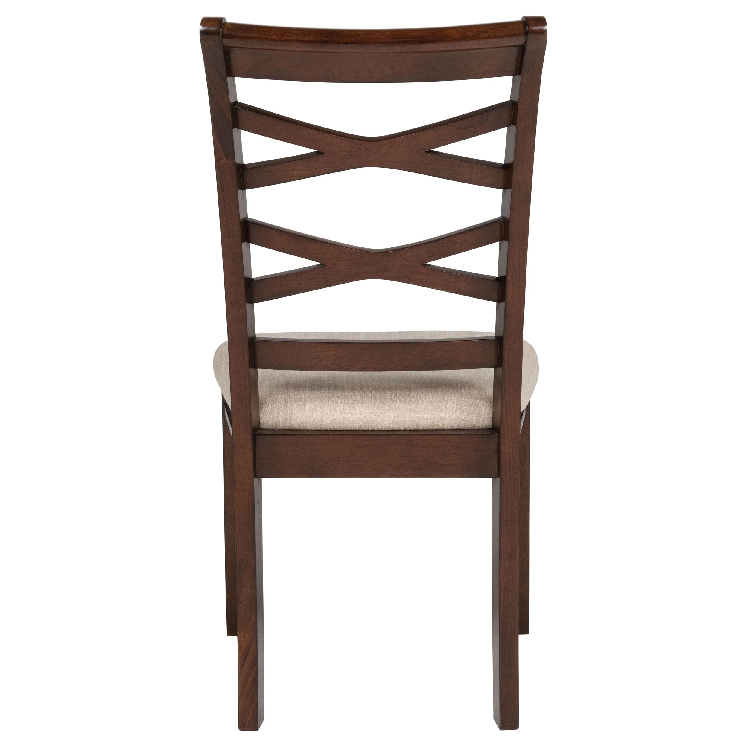 Barton Dark Brown 5-piece Round Wood Dining Table Set - Image 12