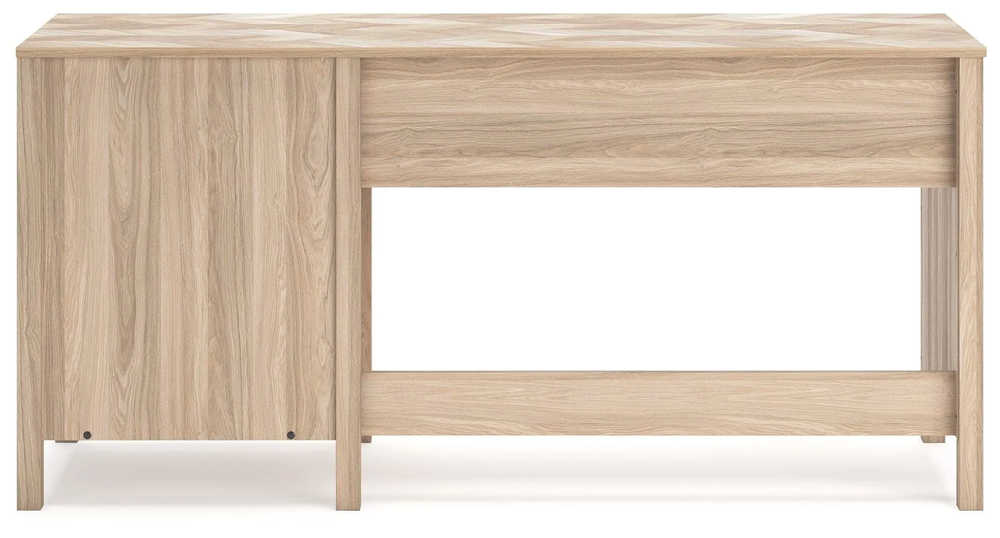 Battelle Tan 60" Home Office Desk - Image 6