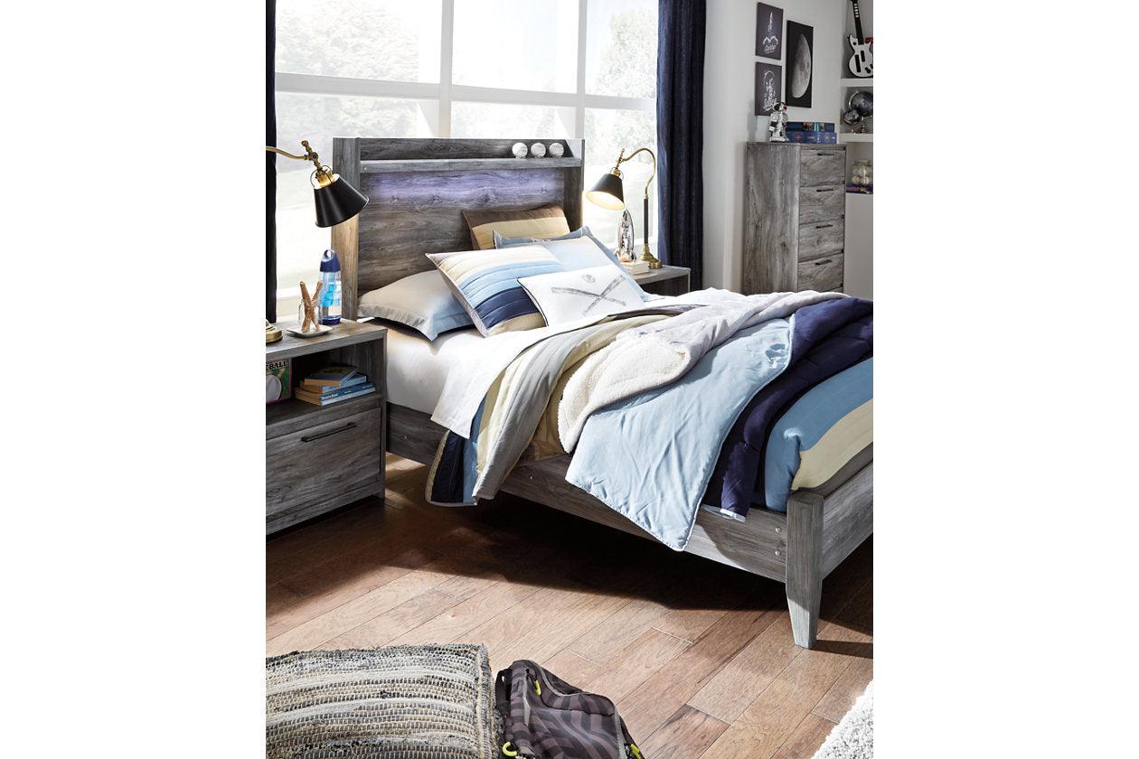 Baystorm Gray Full Panel Bed - Image 8