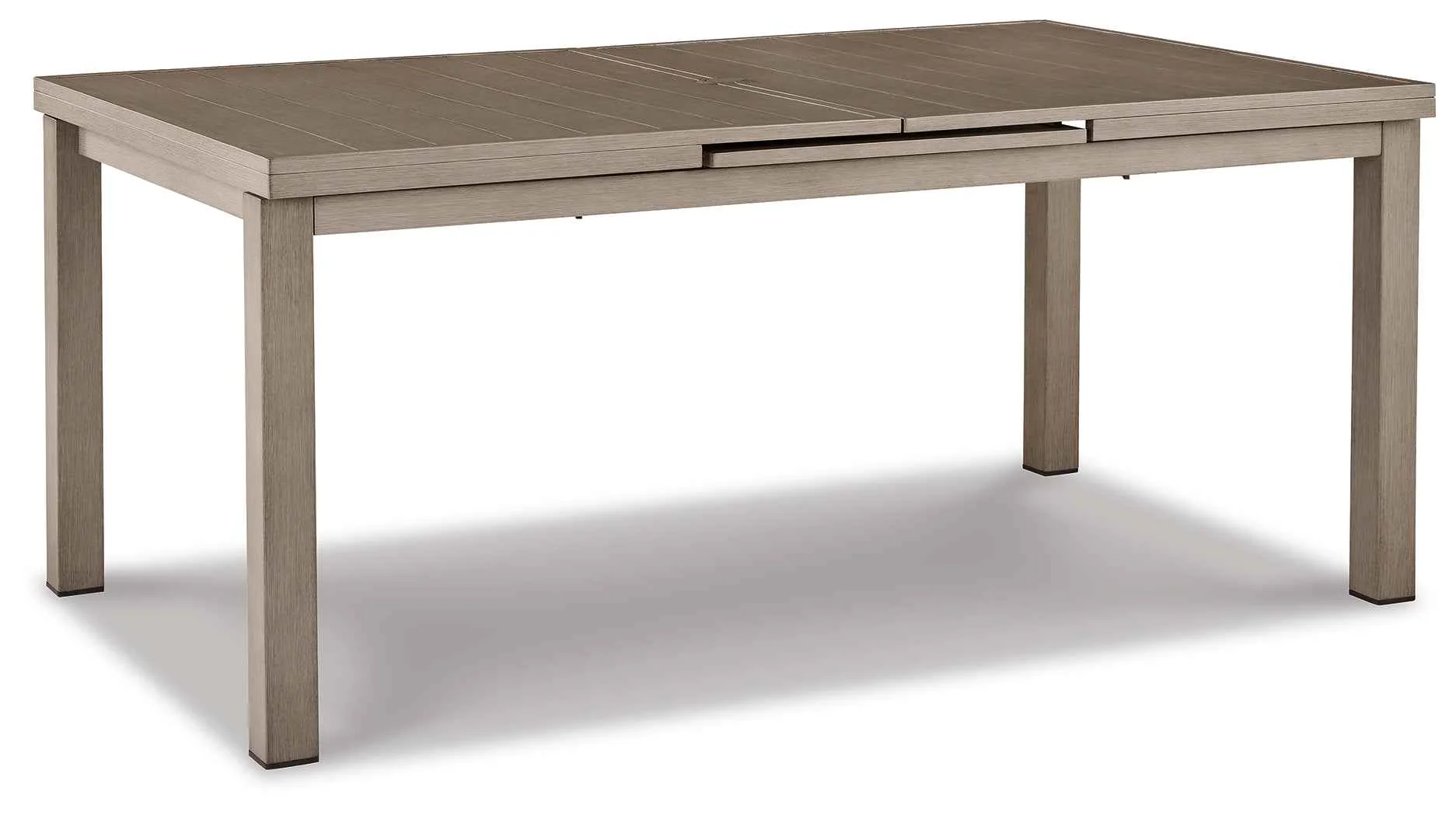 Beach Beige Front Outdoor Dining Table and 4 Chairs - Image 3