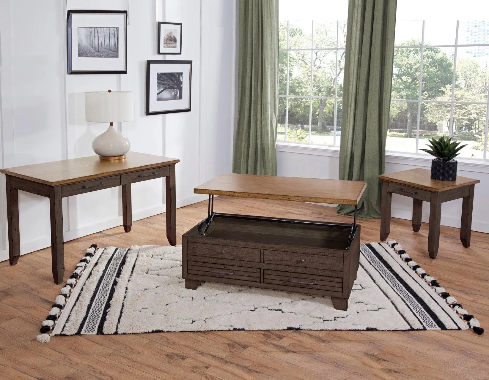 Bear Creek Brown Sofa Table - Image 5