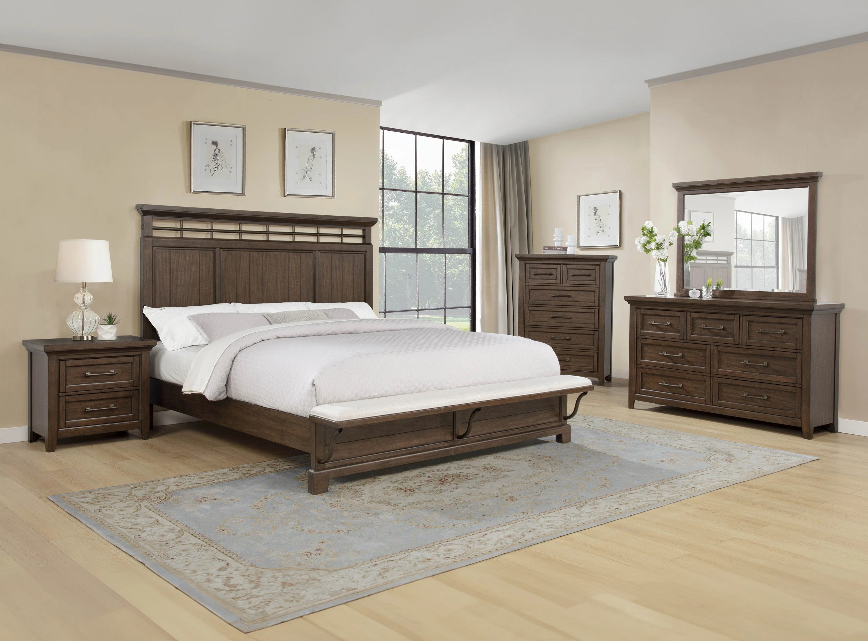 Beckett Brown King Bed - Image 5