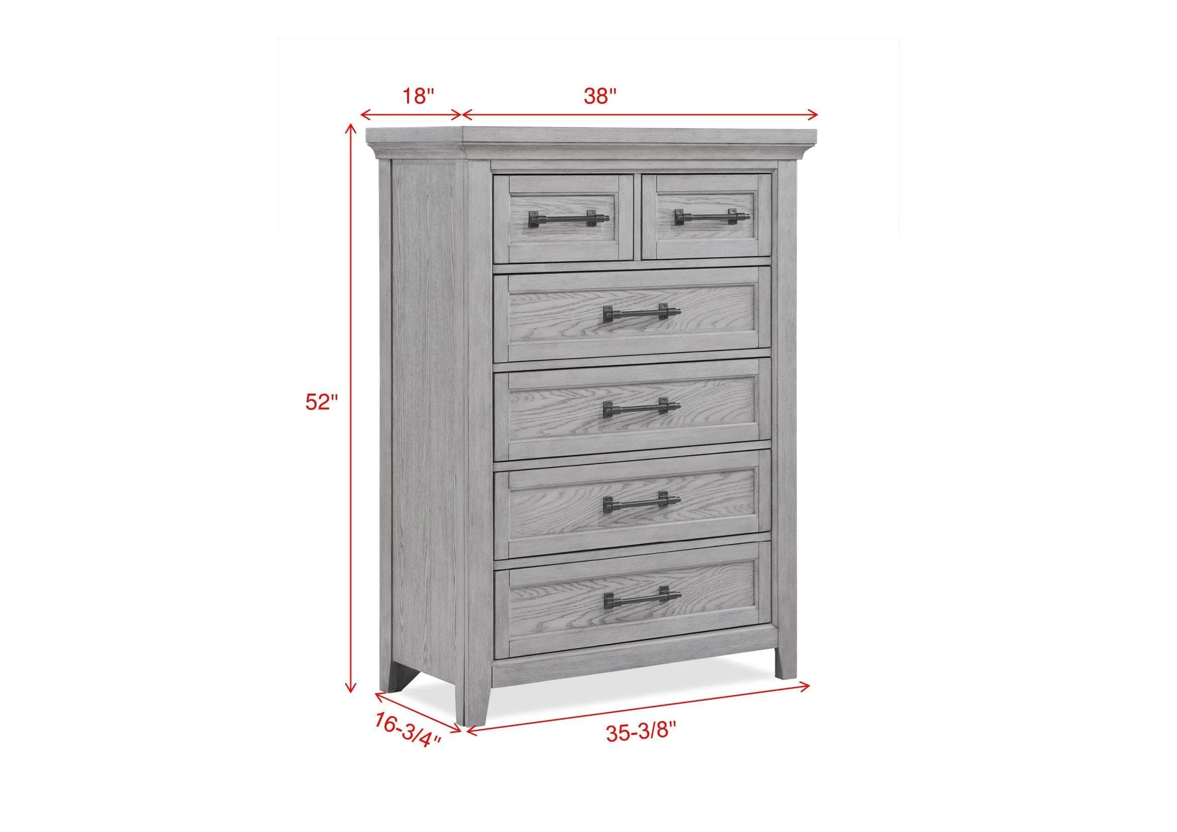 Beckett Rustic Gray Footboard Bench Panel Bedroom Set - Image 12