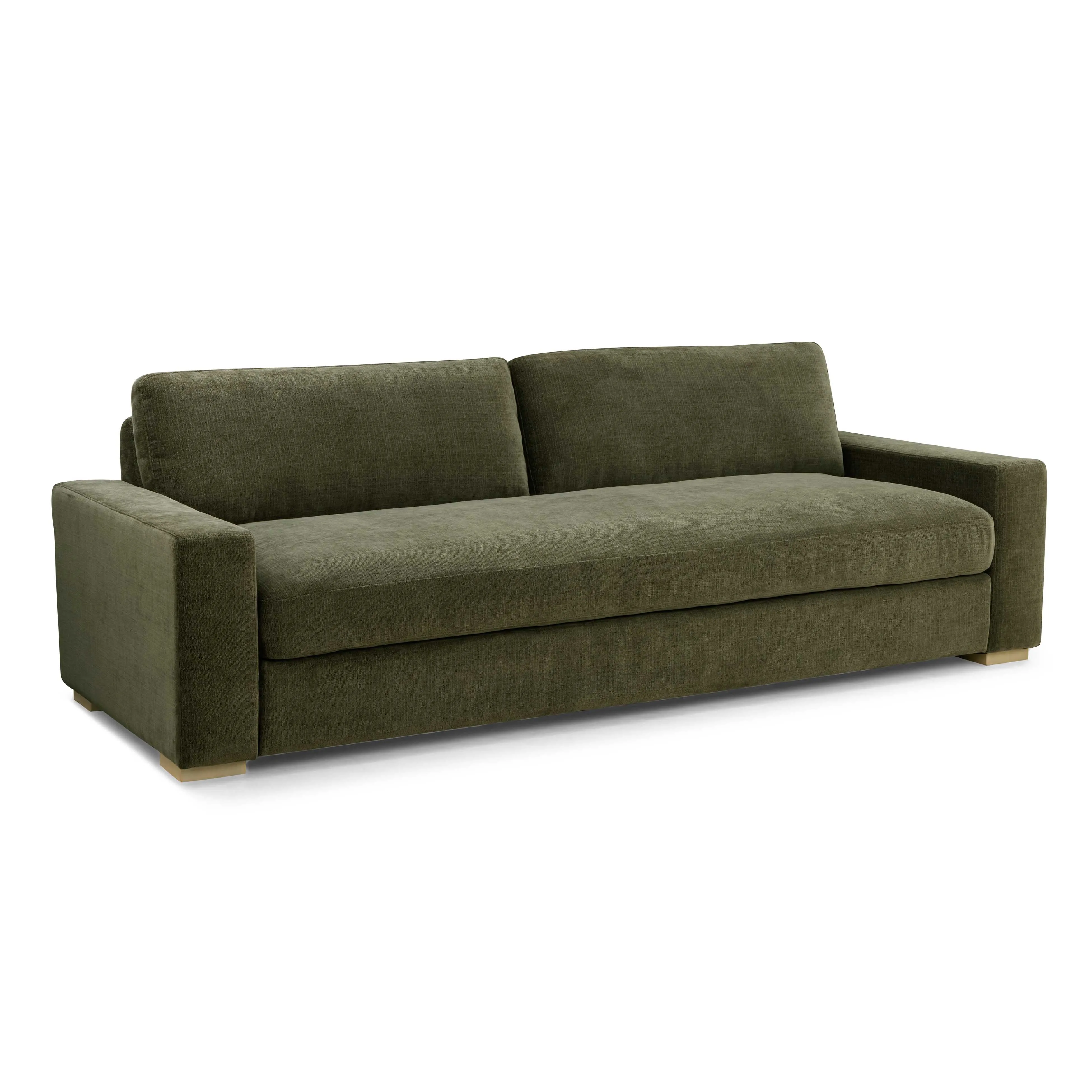 Beckham 96" Upcycled Chenille Sofa - Image 9