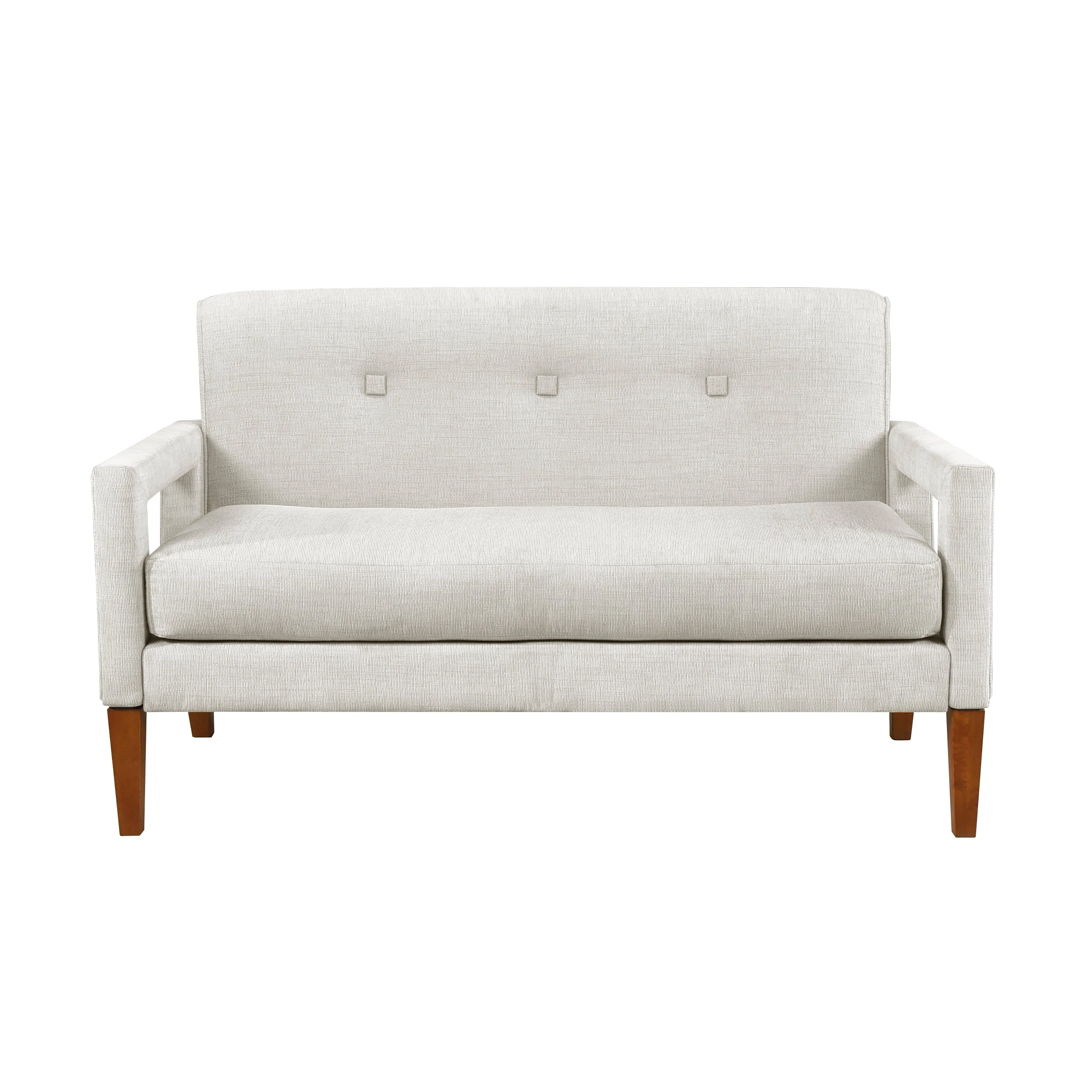 Belfort Beige Loveseat - Image 9