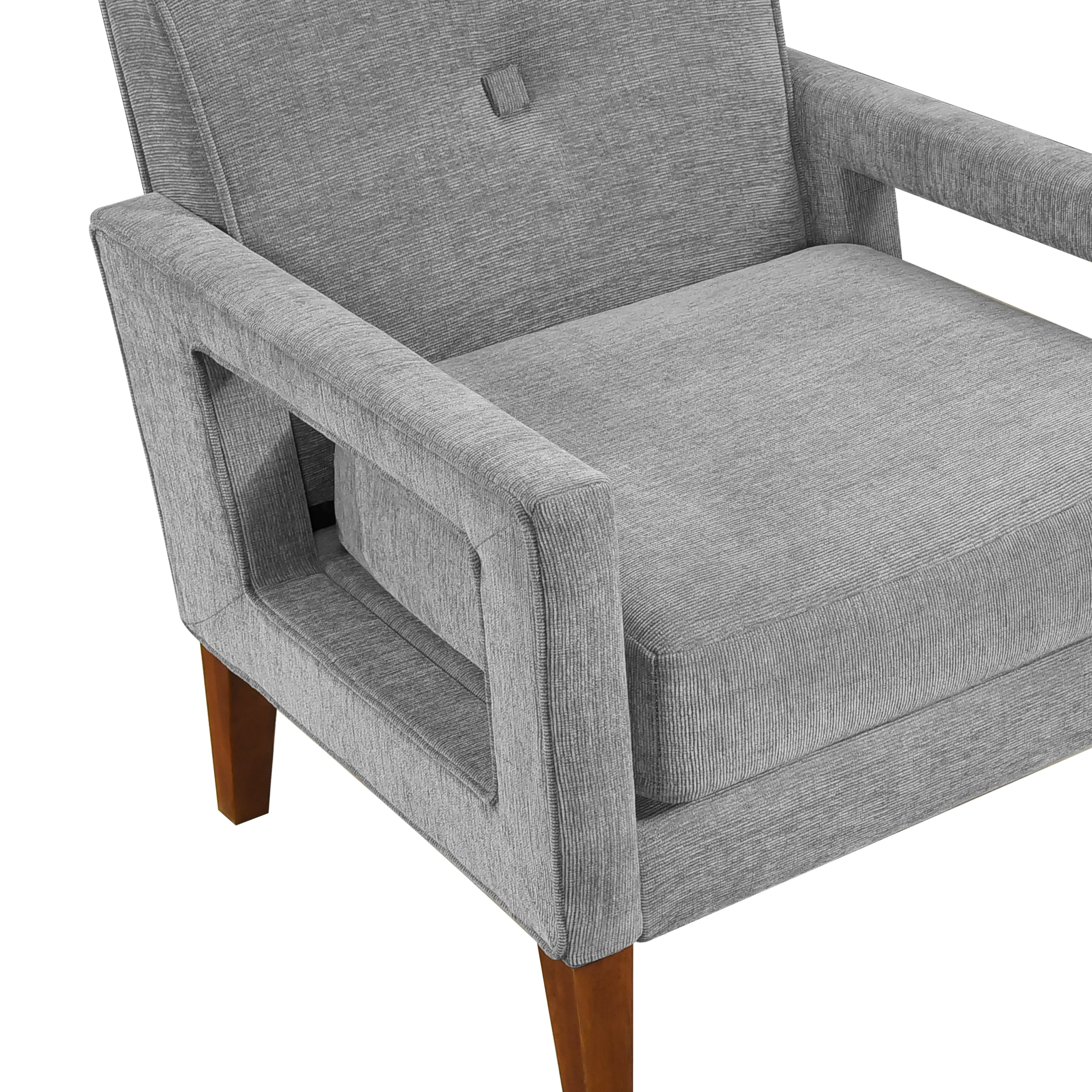 Belfort Gray Loveseat and Chair - Image 11