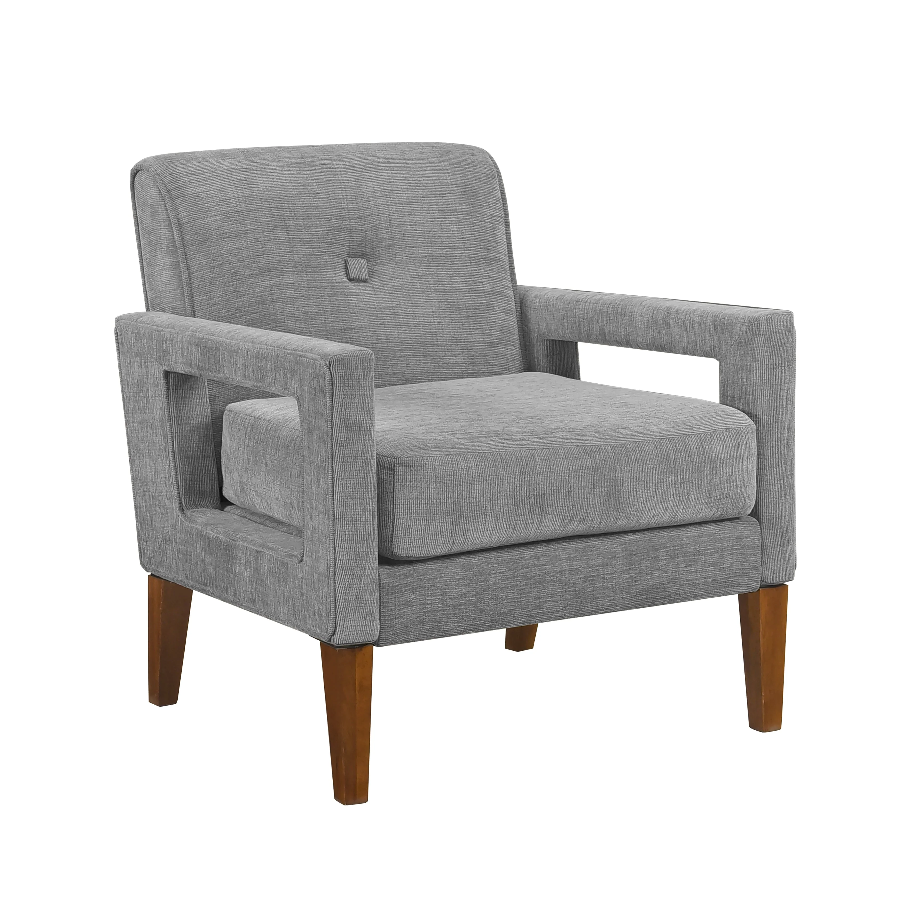 Belfort Gray Loveseat and Chair - Image 8
