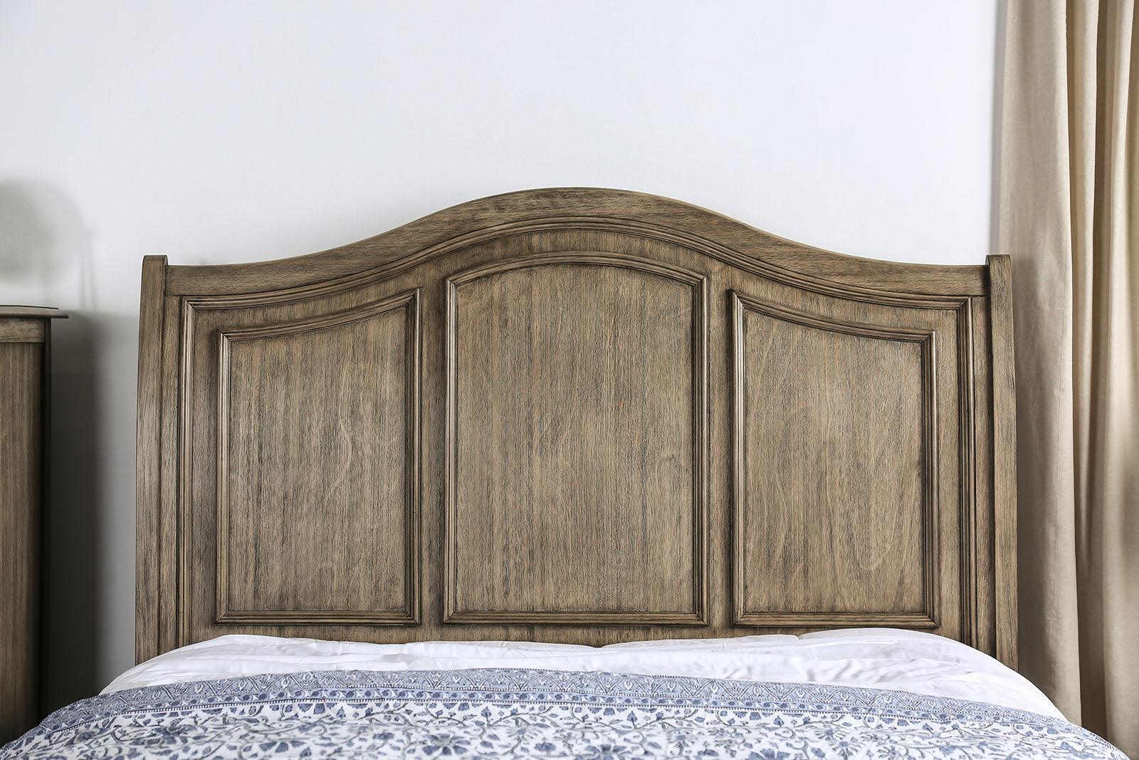 Belgrade Rustic Natural Tone King Storage Platform Bed - Image 6