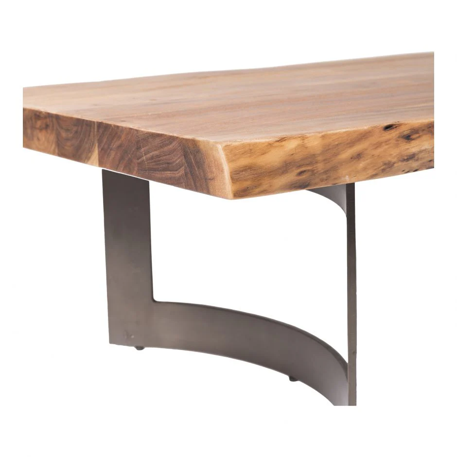 Bent Coffee Table - Brown - Image 6