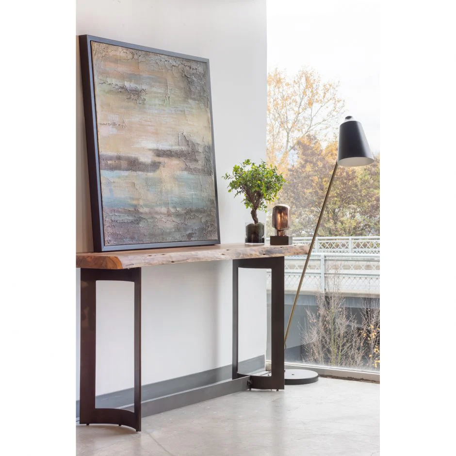 Bent Console Table - Brown - Image 6