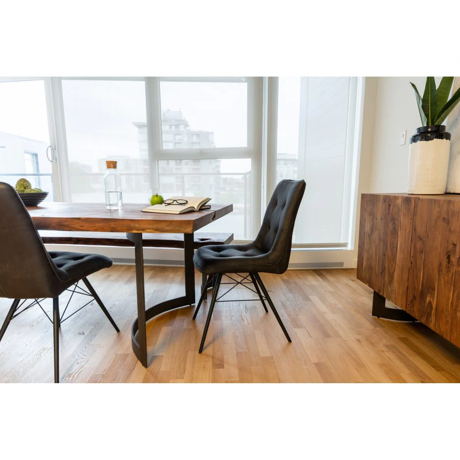 Bent Dining Table - Brown - Image 4