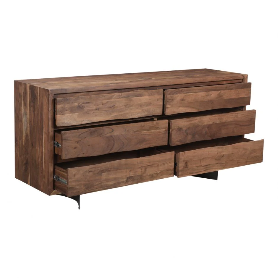 Bent Dresser - Brown - Image 3
