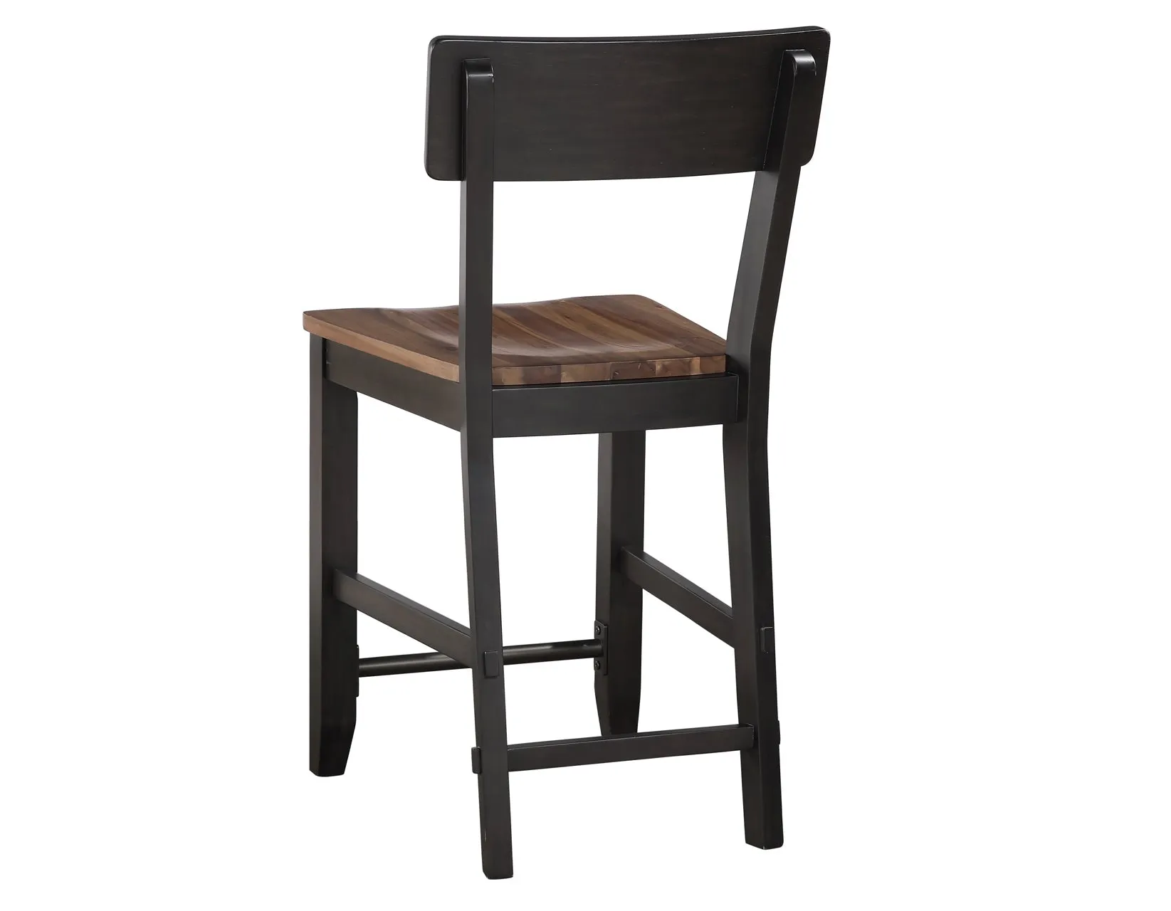 Bermuda Black/Dark Acacia Counter Height Dining Set - Image 25