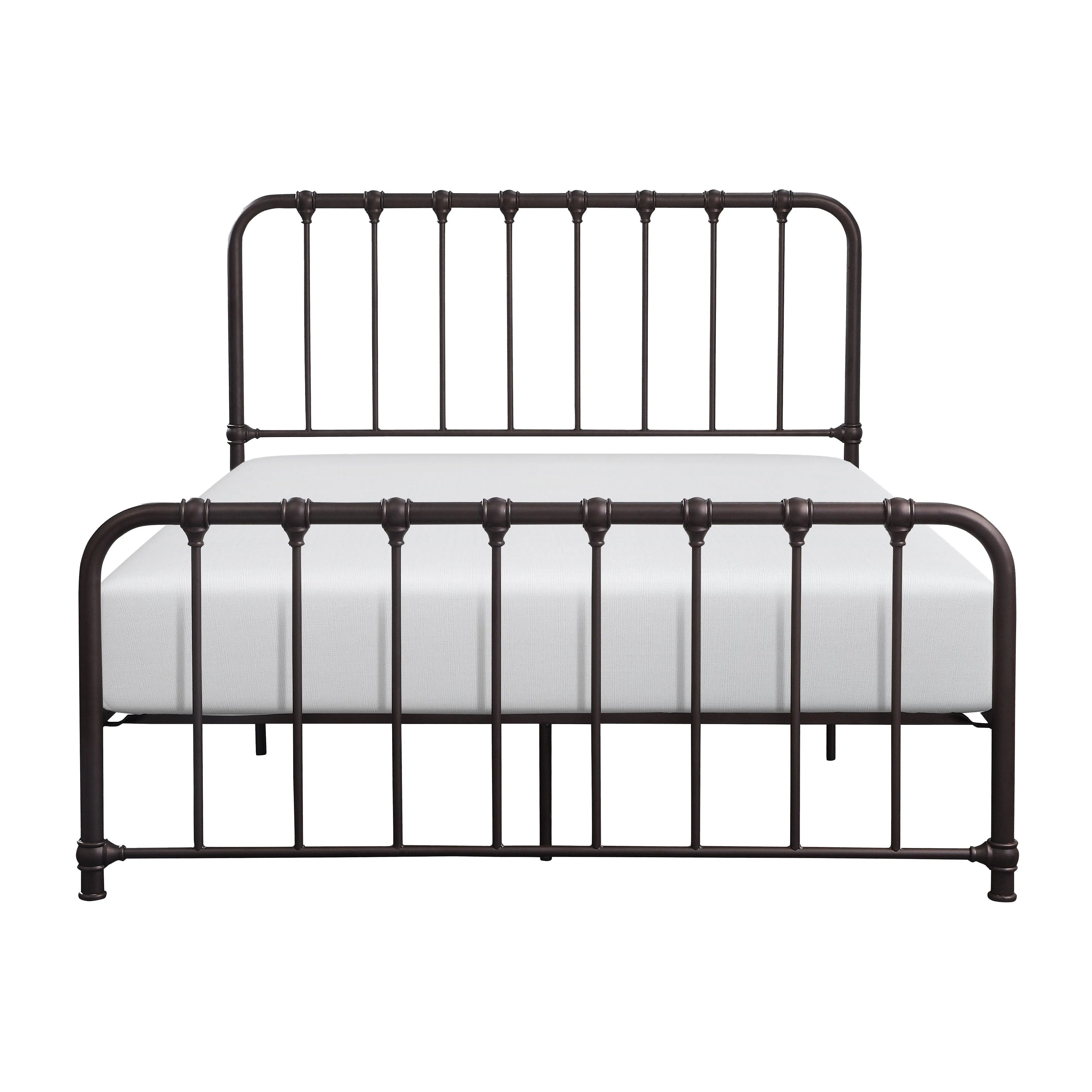 Bethany Dark Bronze Full Metal Platform Bed - Image 2