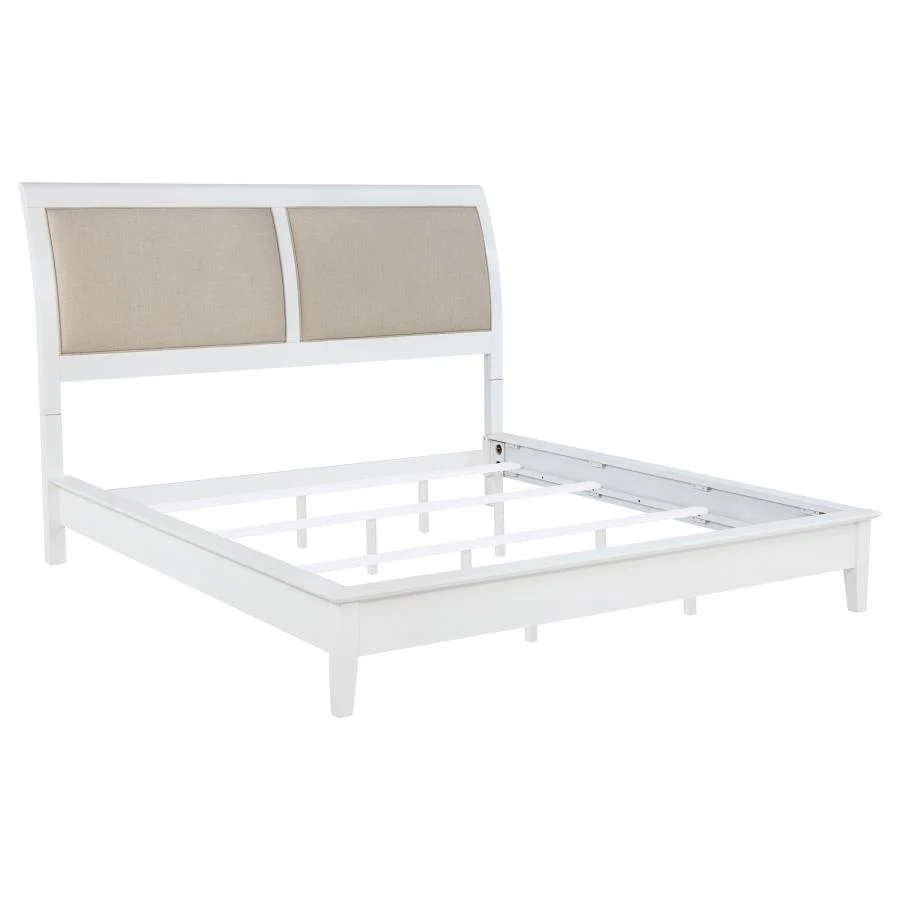 Bexhill White 5-Piece Eastern King Bedroom Set - Image 3