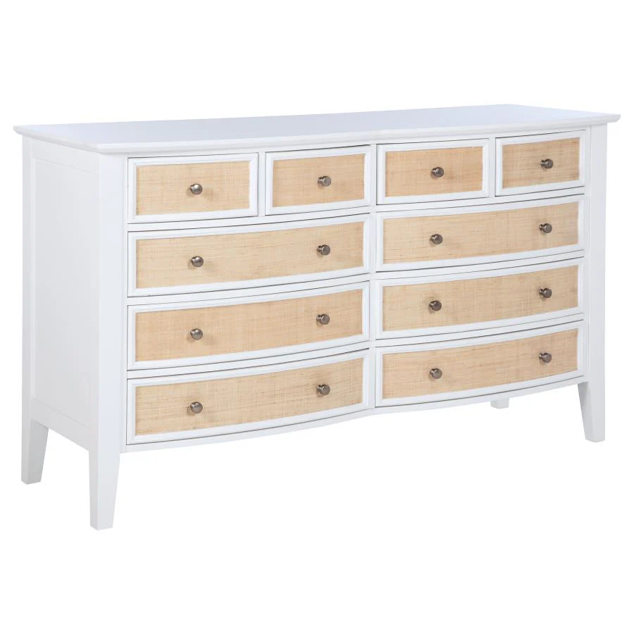 Bexhill White 5-Piece Eastern King Bedroom Set - Image 7