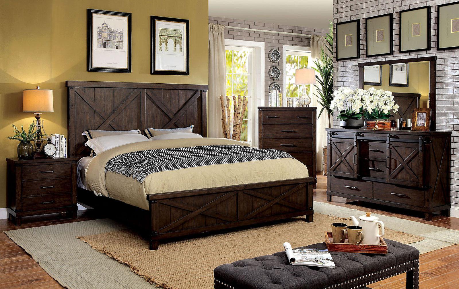 Bianca Dark Walnut California King Bed - Image 4