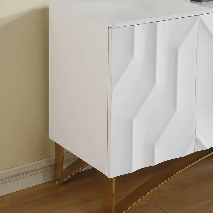 Bianca White Console Table - Image 3