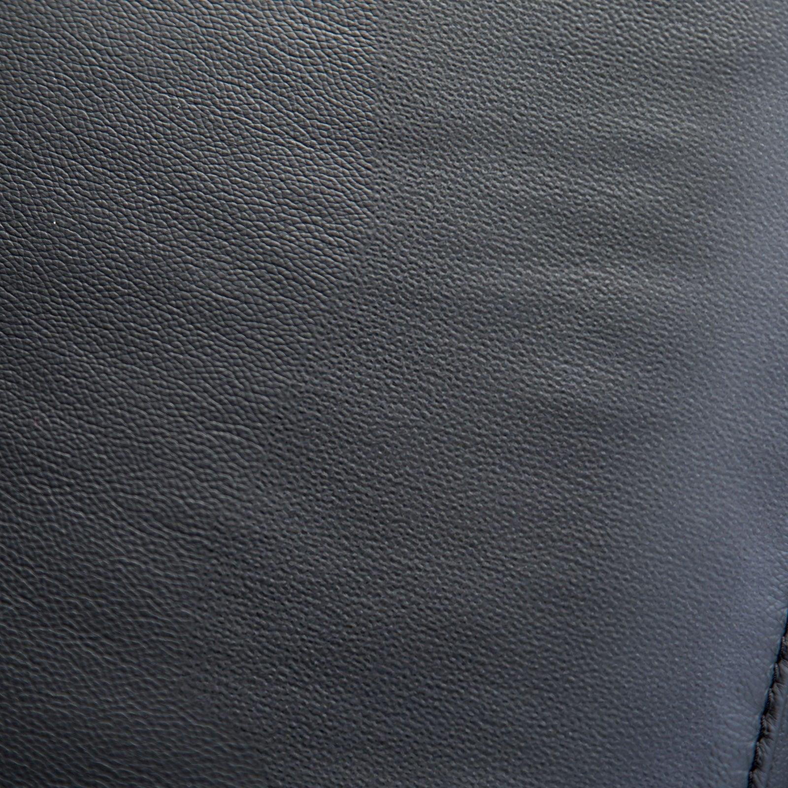 Bienne Black Sofa Manual Recliner - Image 3