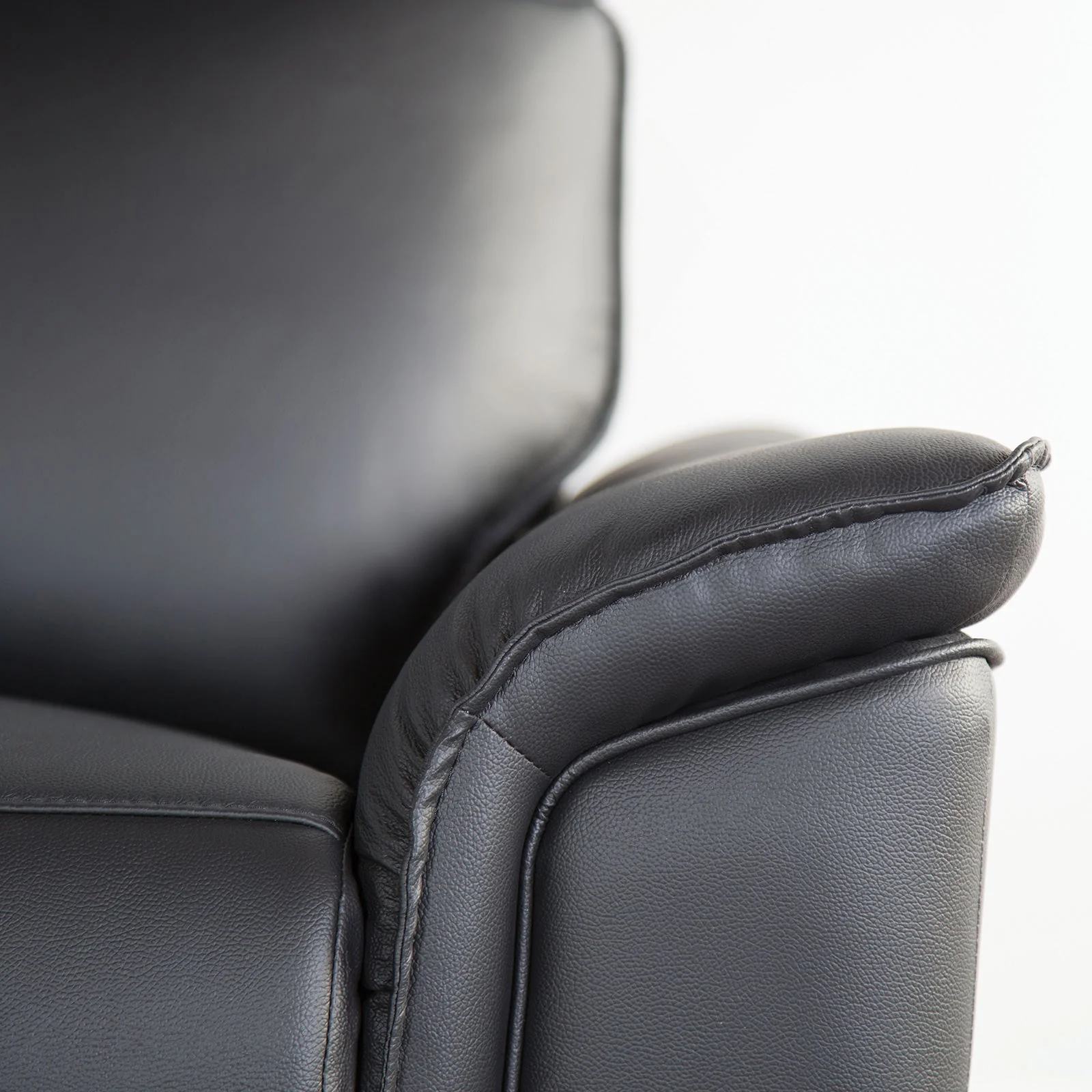 Bienne Black Upholstery Reclining Living Room Set - Image 5