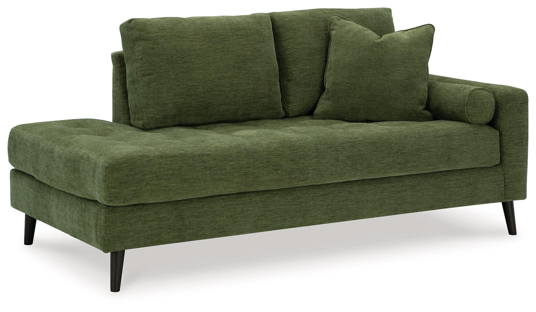 Bixler Olive Right-Arm Facing Corner Chaise - Image 3